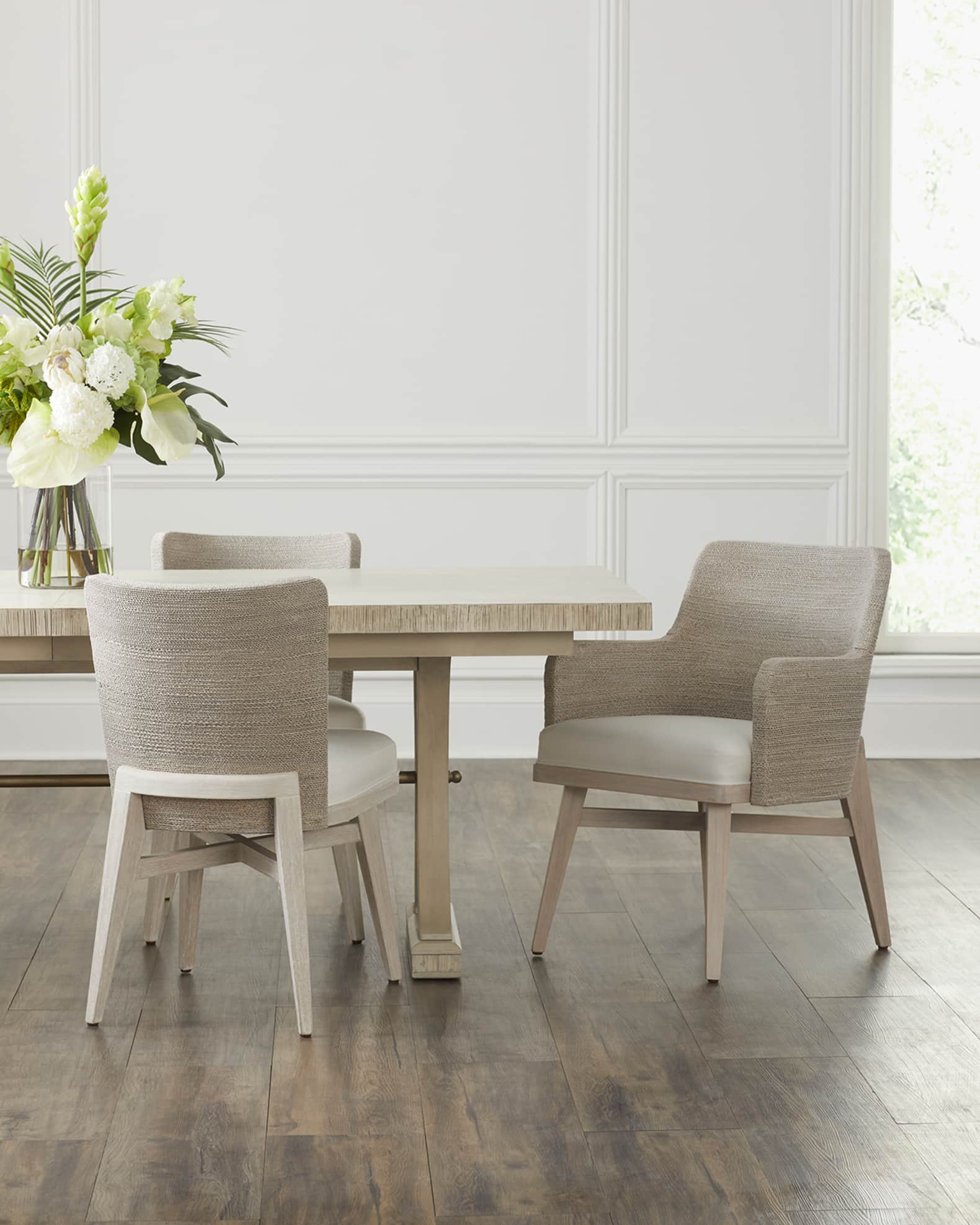 Francis dining table deals and side chairs