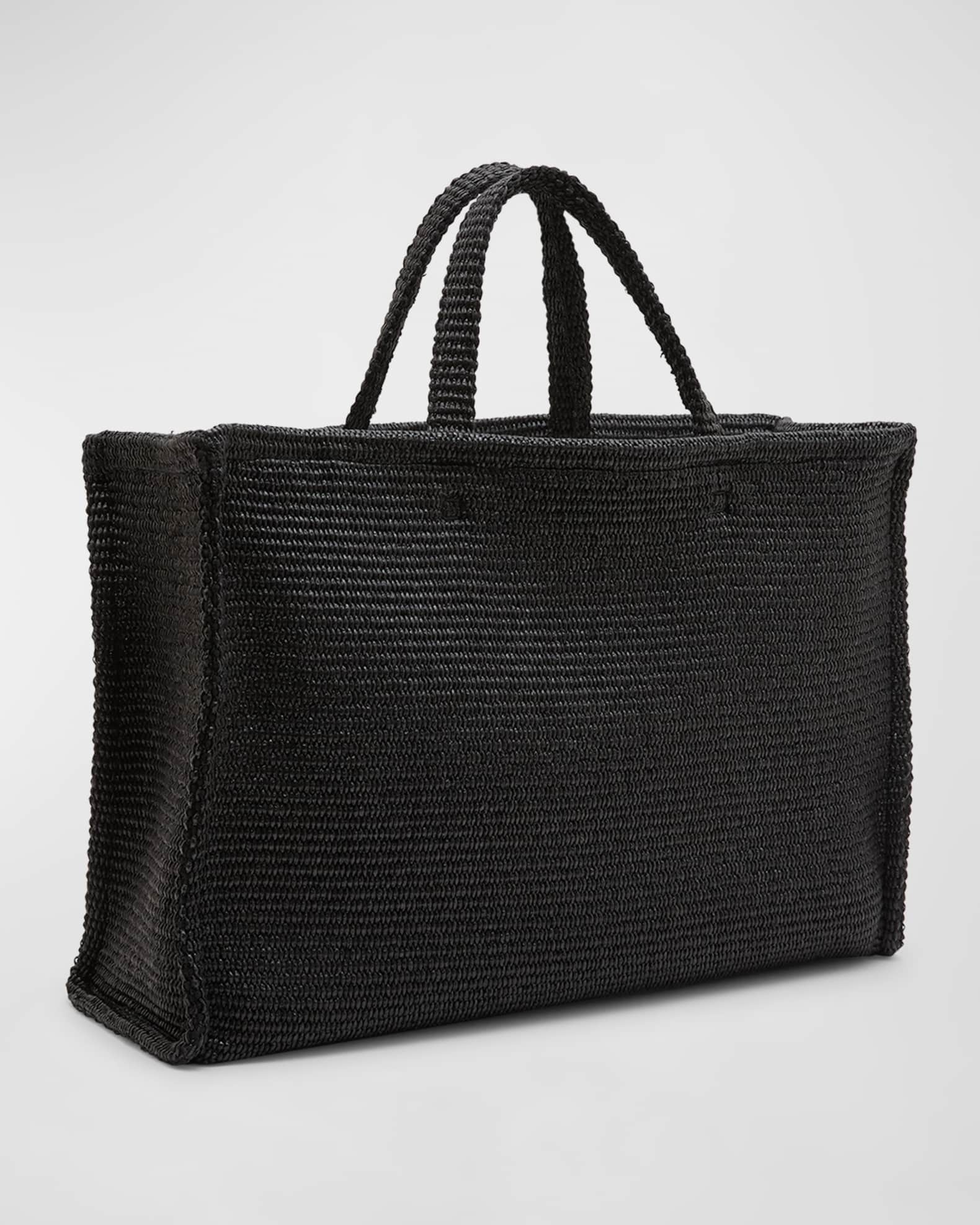 Givenchy Large G Tote Logo Shopping Bag in Raffia | Neiman Marcus