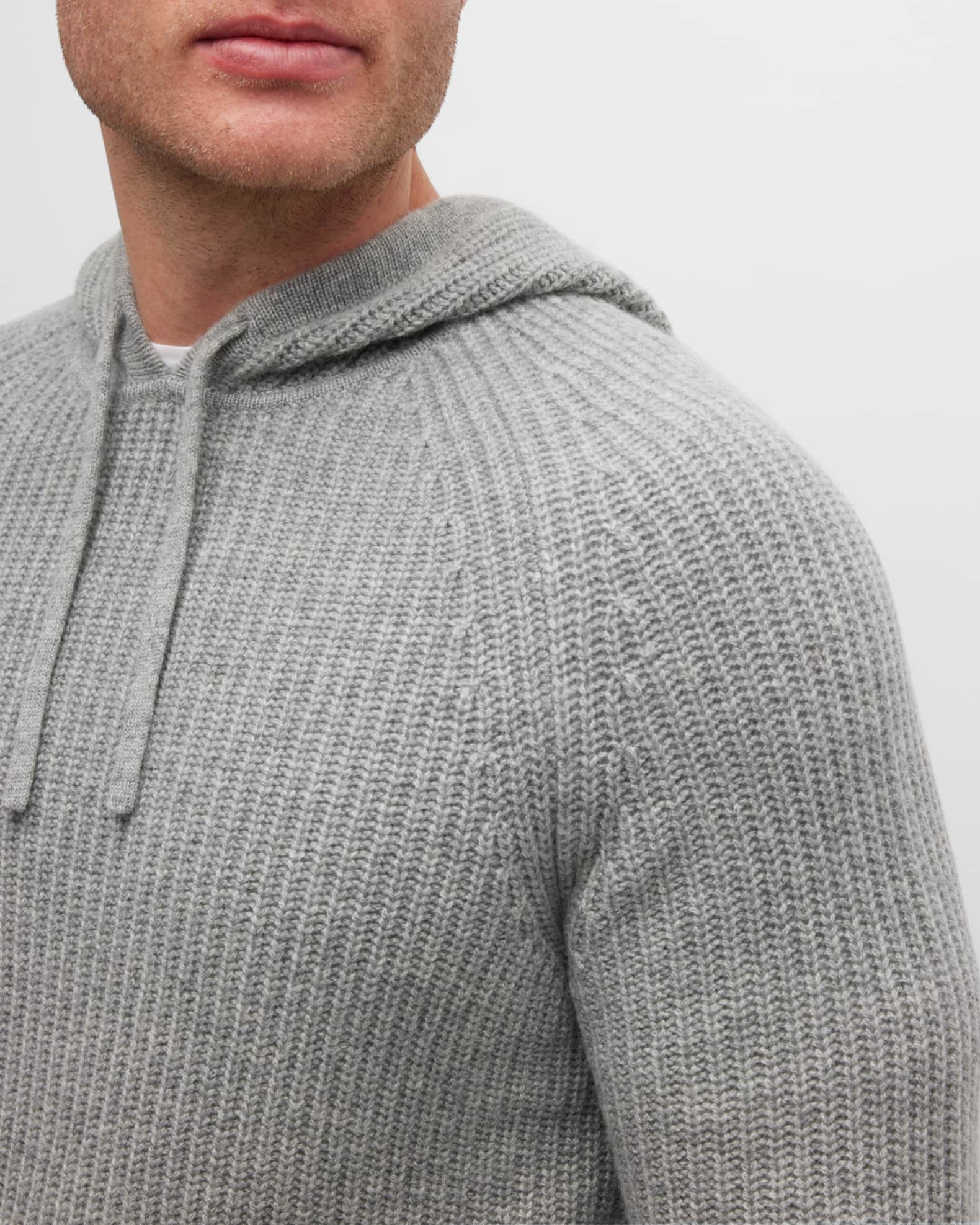 Neiman Marcus Men's WoolCashmere Hoodie Neiman Marcus