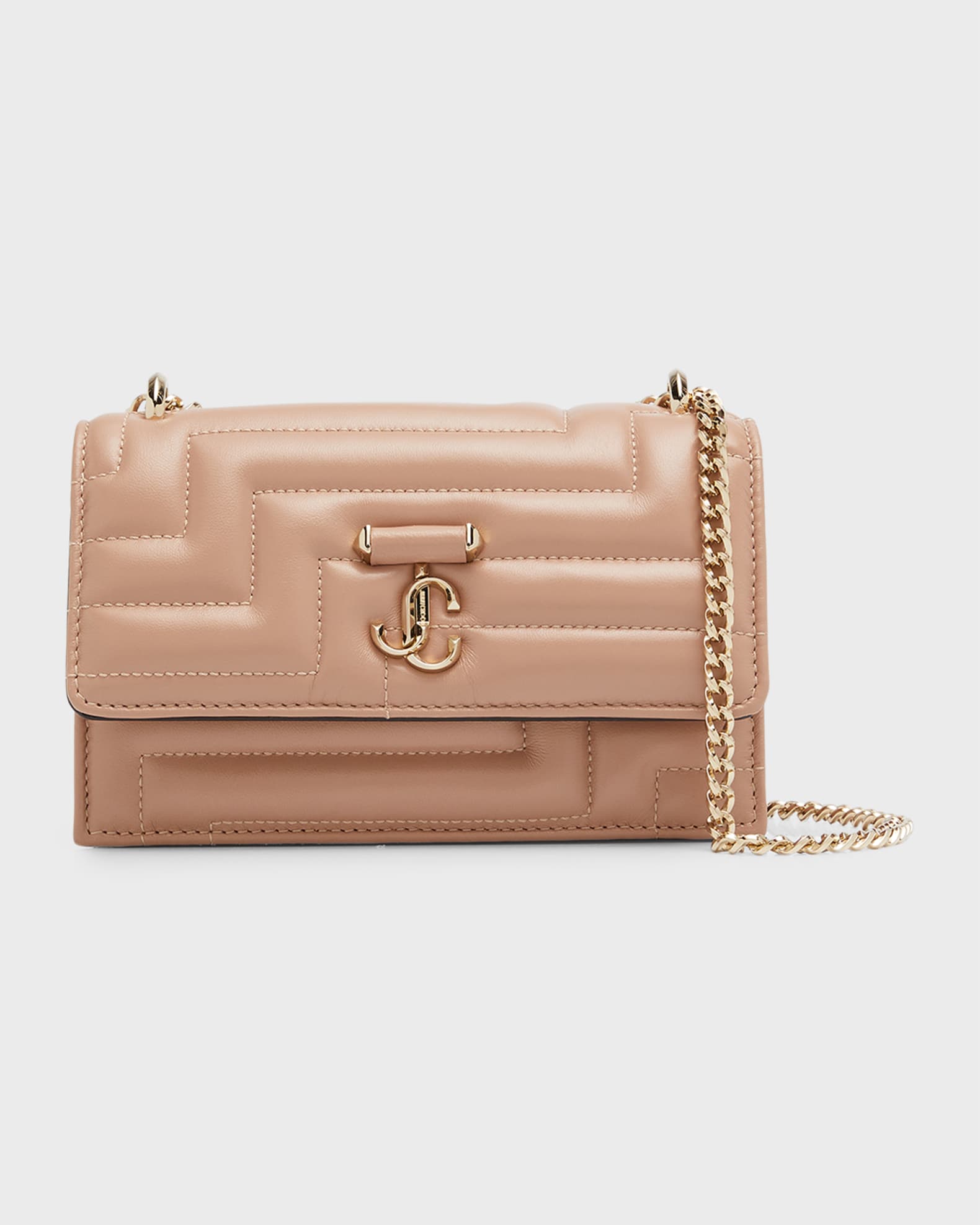 Jimmy Choo Bohemia Quilted Leather Chain Shoulder Bag | Neiman Marcus
