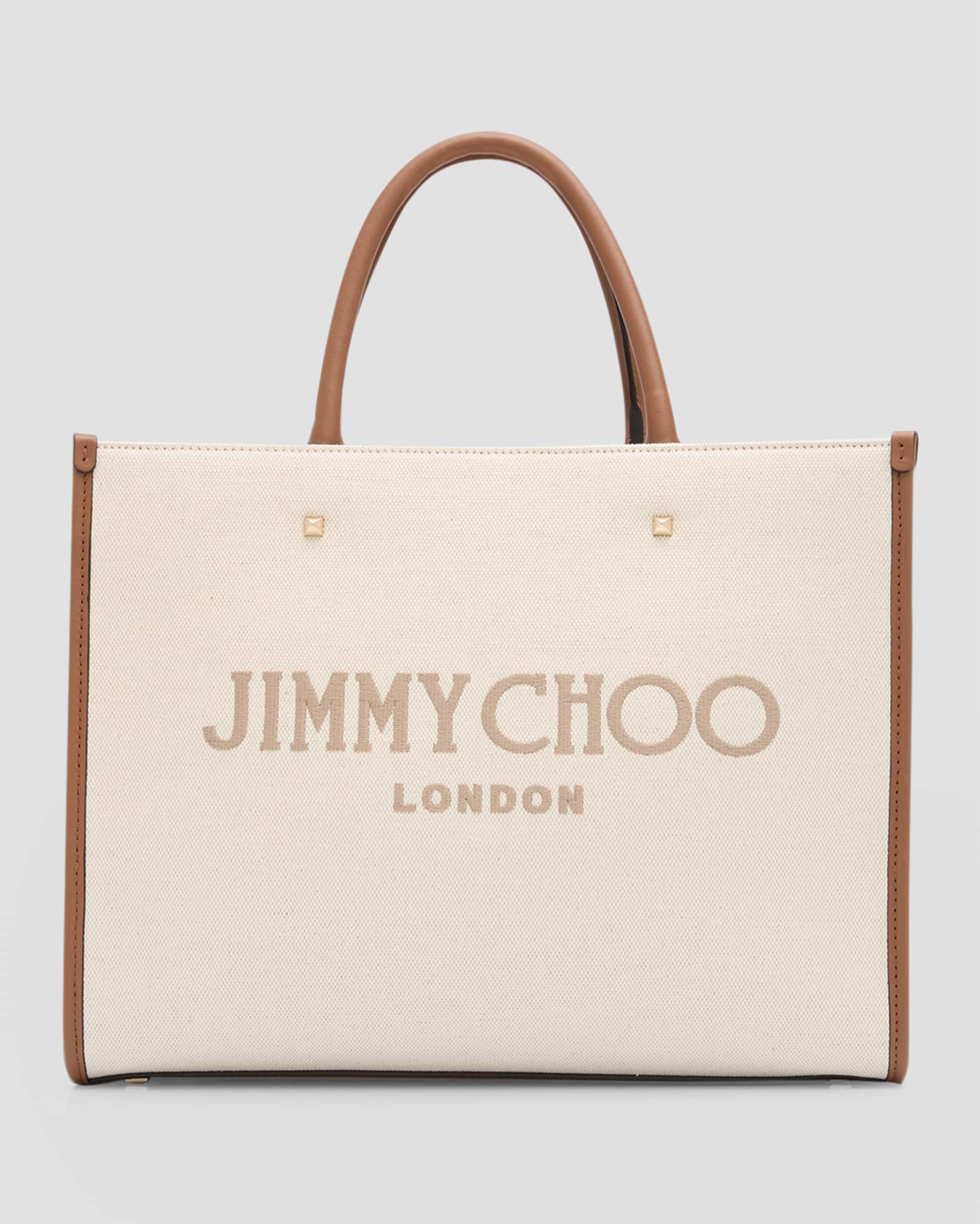 Jimmy Choo Varenne Leather Satchel Bag - Farfetch