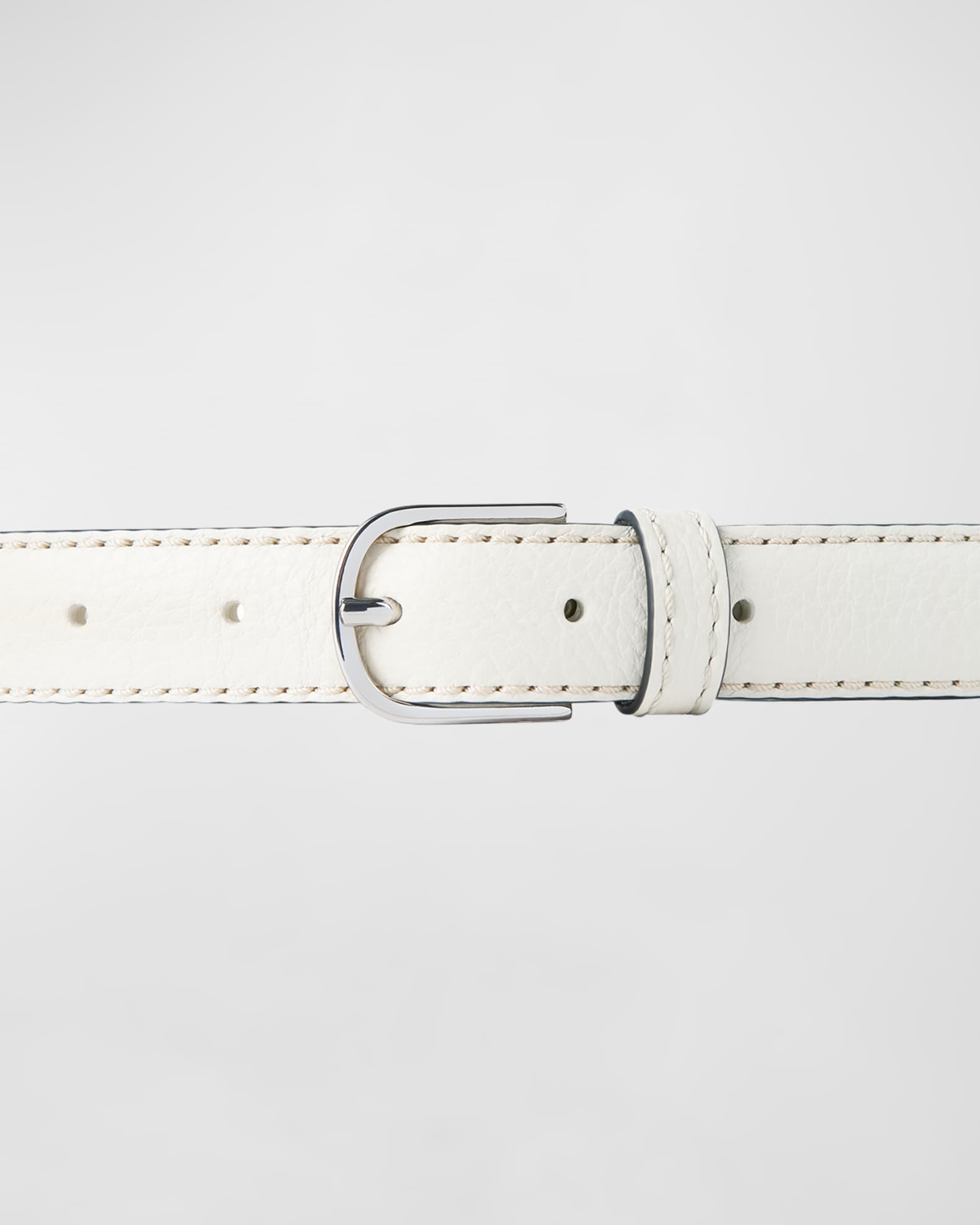 Toteme Slim Trouser Leather Belt | Neiman Marcus