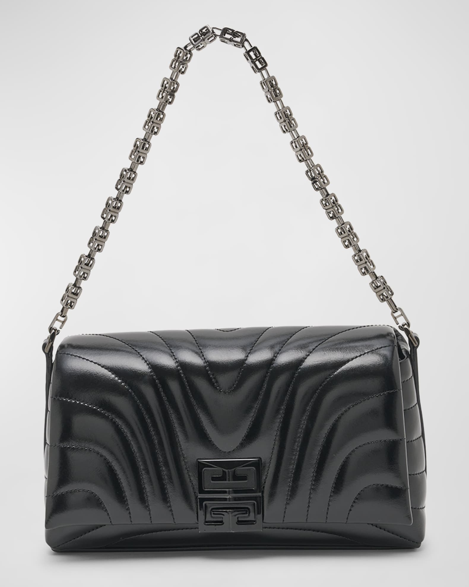 Givenchy Black Small 4G Shoulder Bag