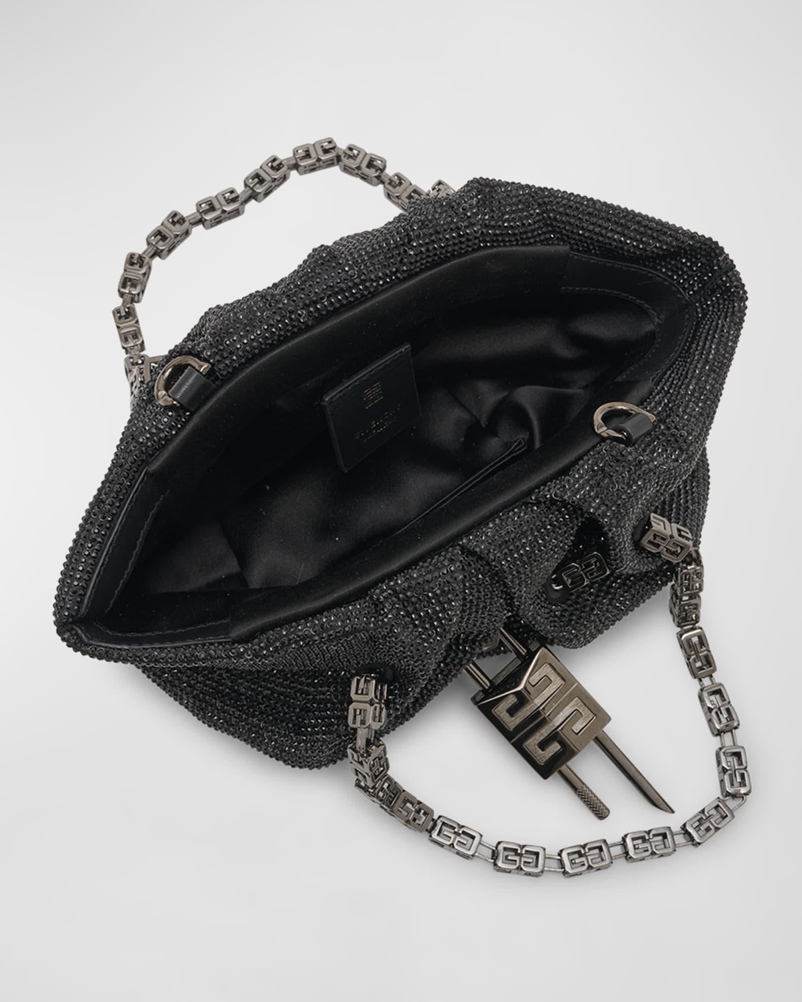 Givenchy Mini Kenny Strass Top-Handle Bag | Neiman Marcus