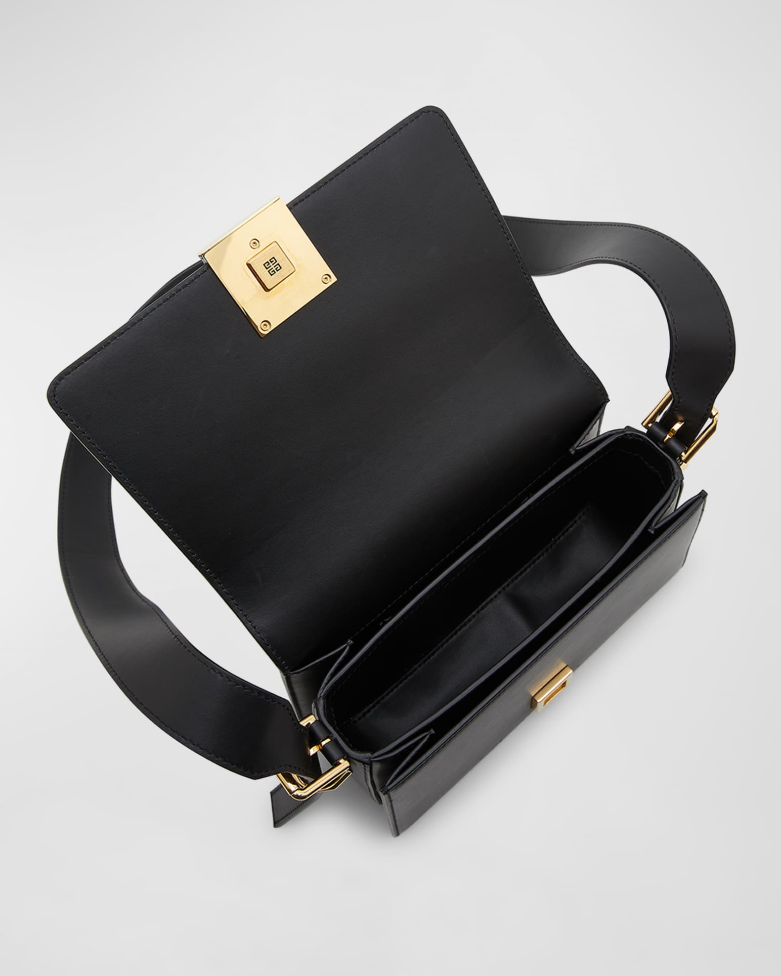 Givenchy 4G Crossbody Bag in Shiny Leather Neiman Marcus