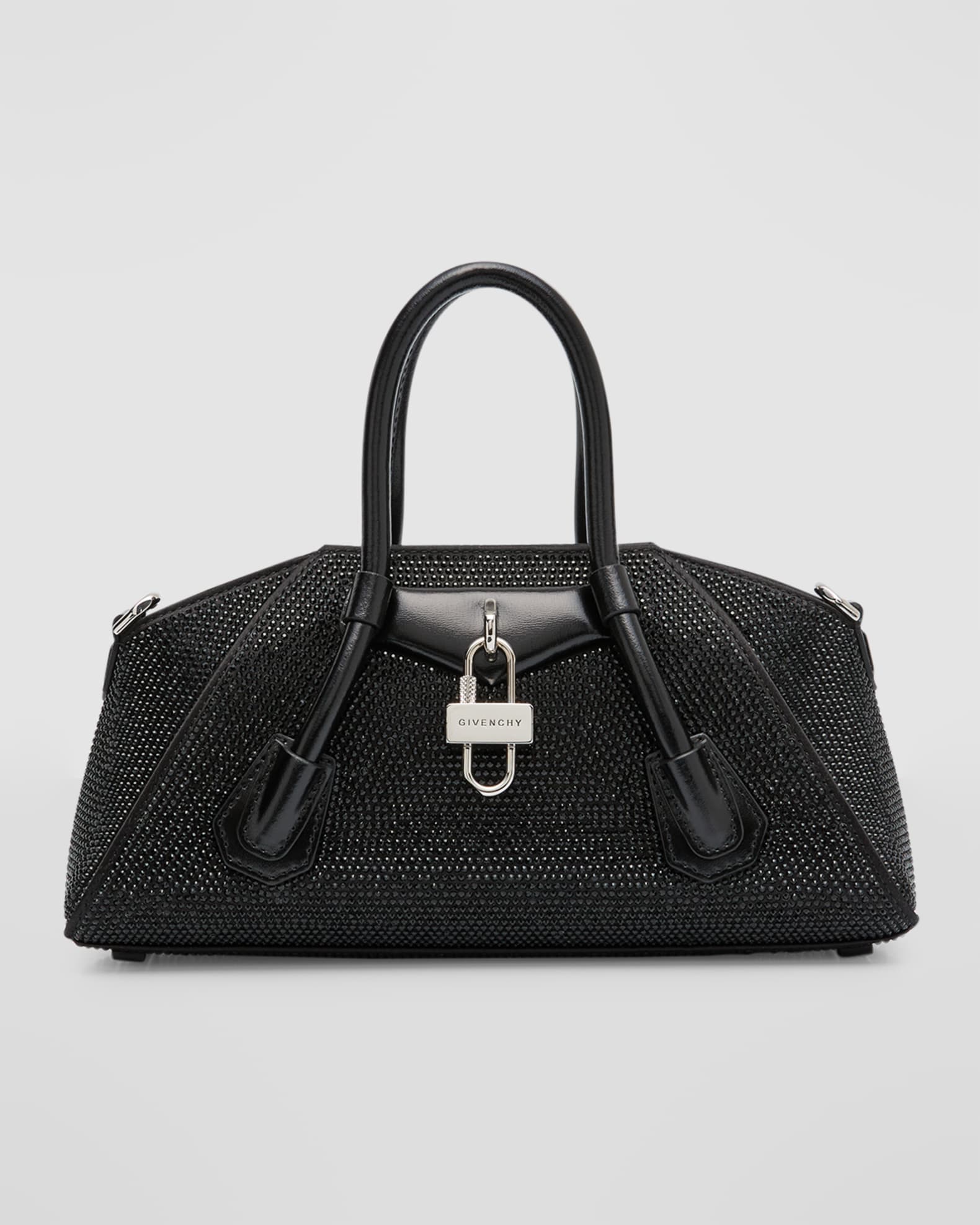 Antigona Toy Mini Embellished Tote Bag in Black - Givenchy