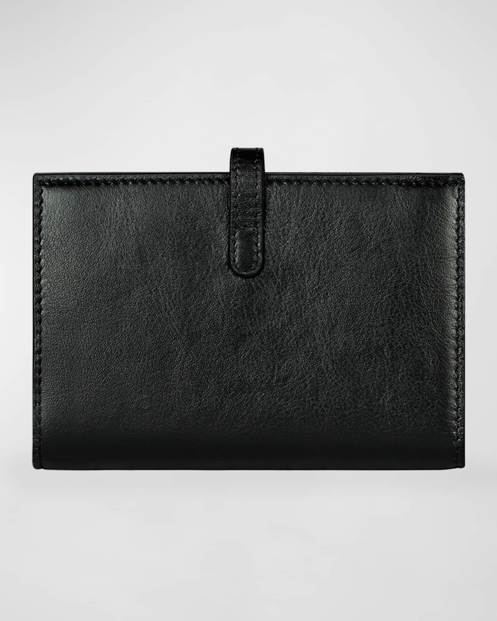 Givenchy Voyou Bifold Wallet in Tumbled Leather | Neiman Marcus