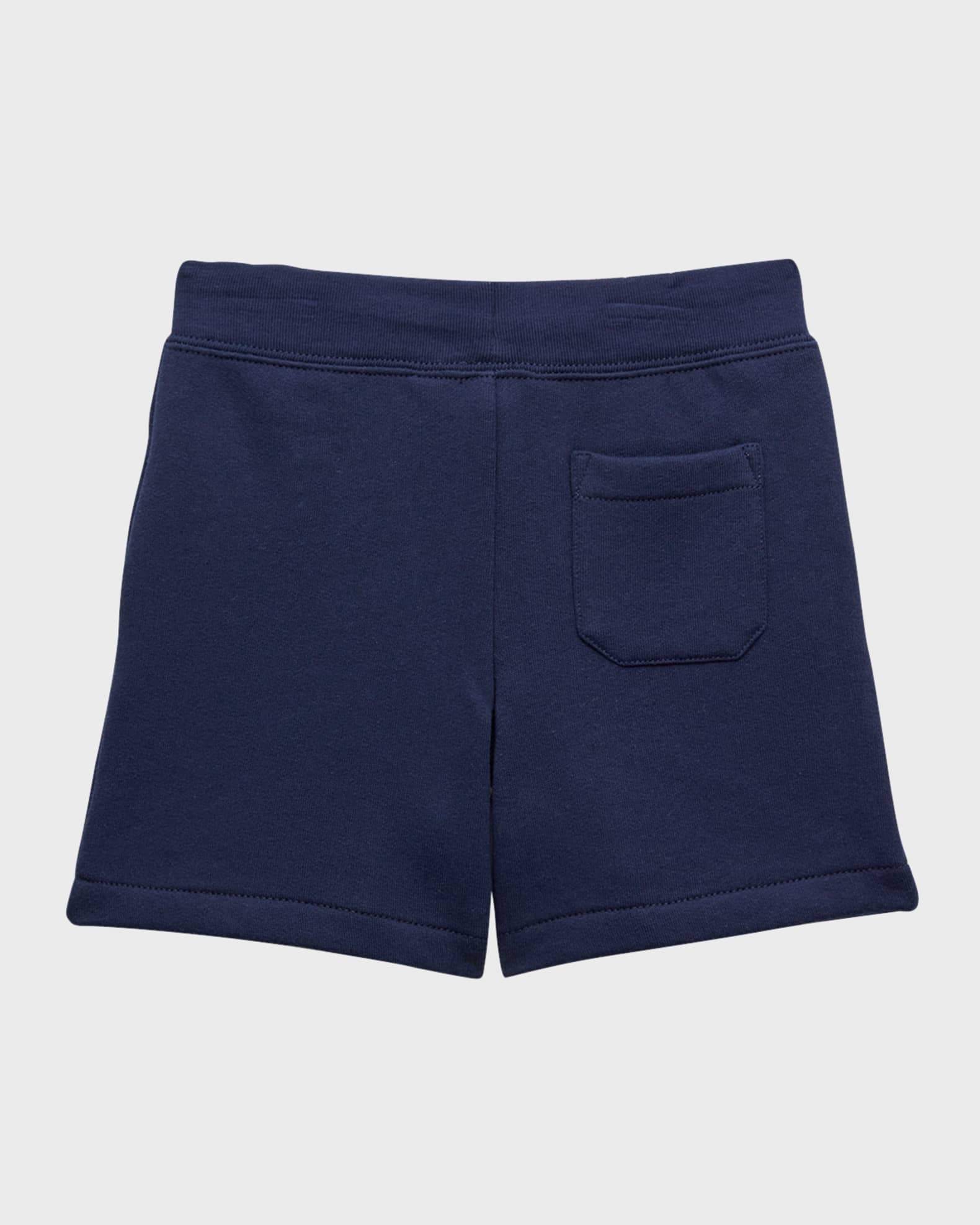 Kid's Embroidered Pony Fleece Shorts 1