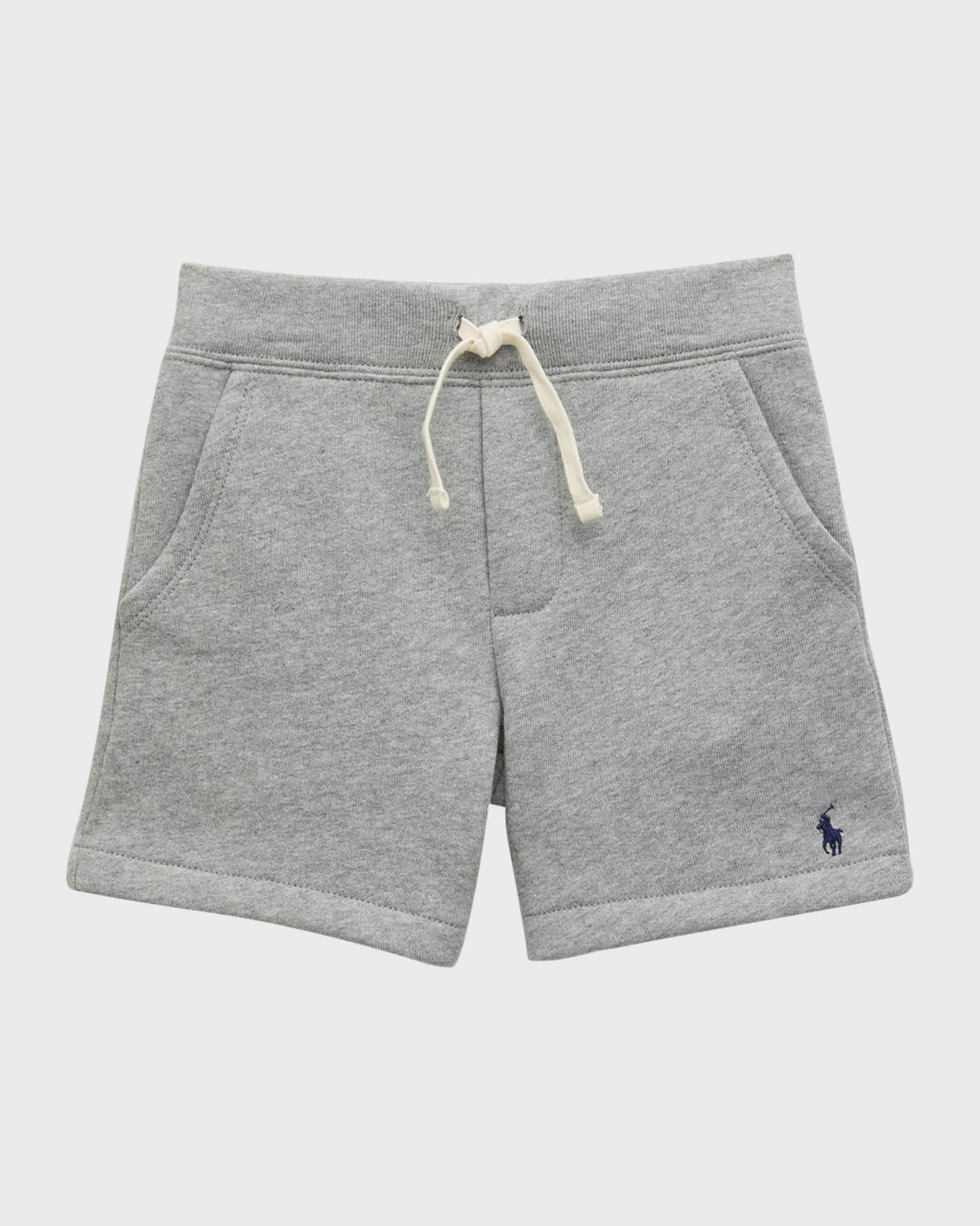 Kid's Embroidered Pony Fleece Shorts 0