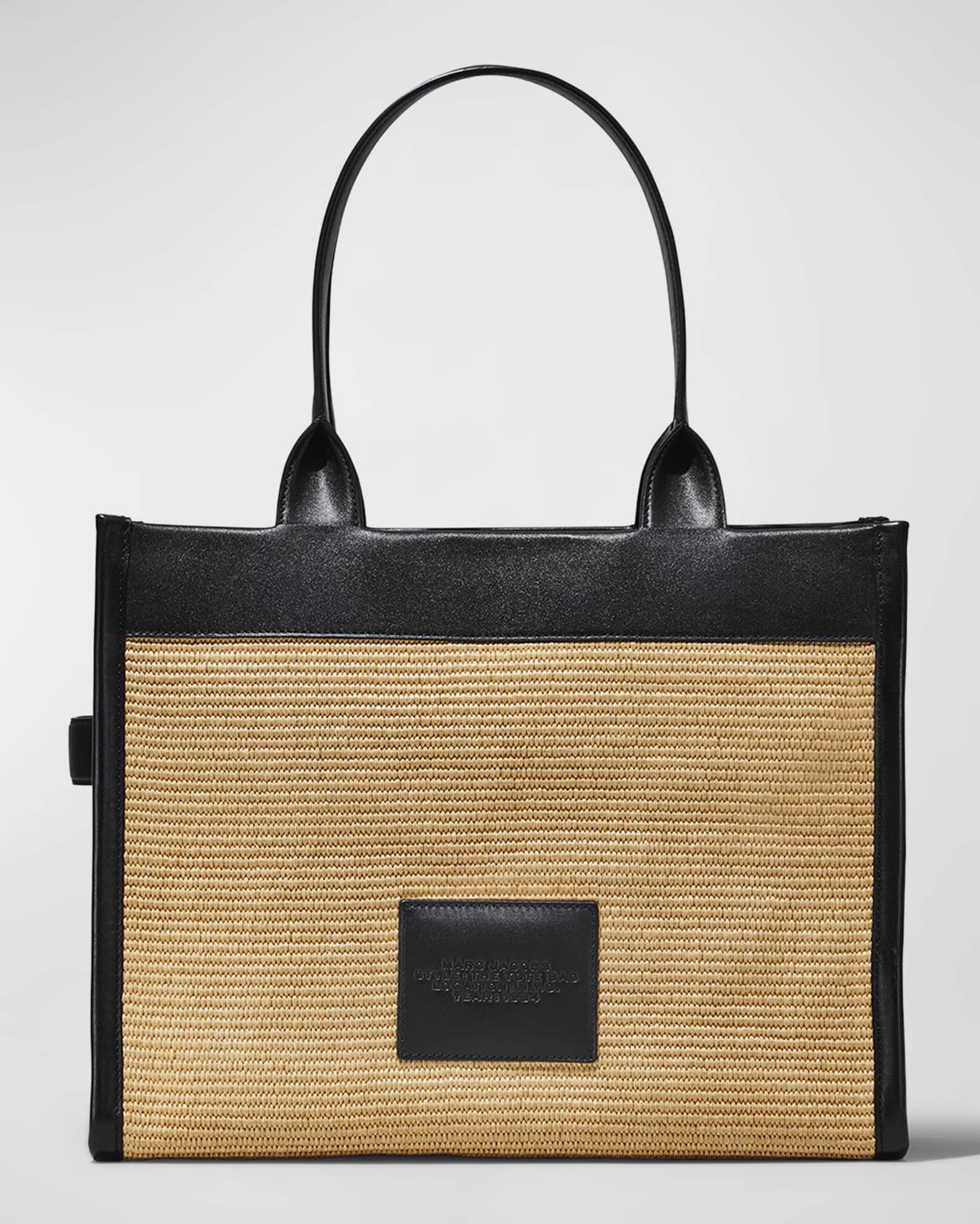 ちくわMARC JACOBS THE TOTE BAG L Marc Jacobs The Large Woven Tote Bag | Neutrals | FARFETCH