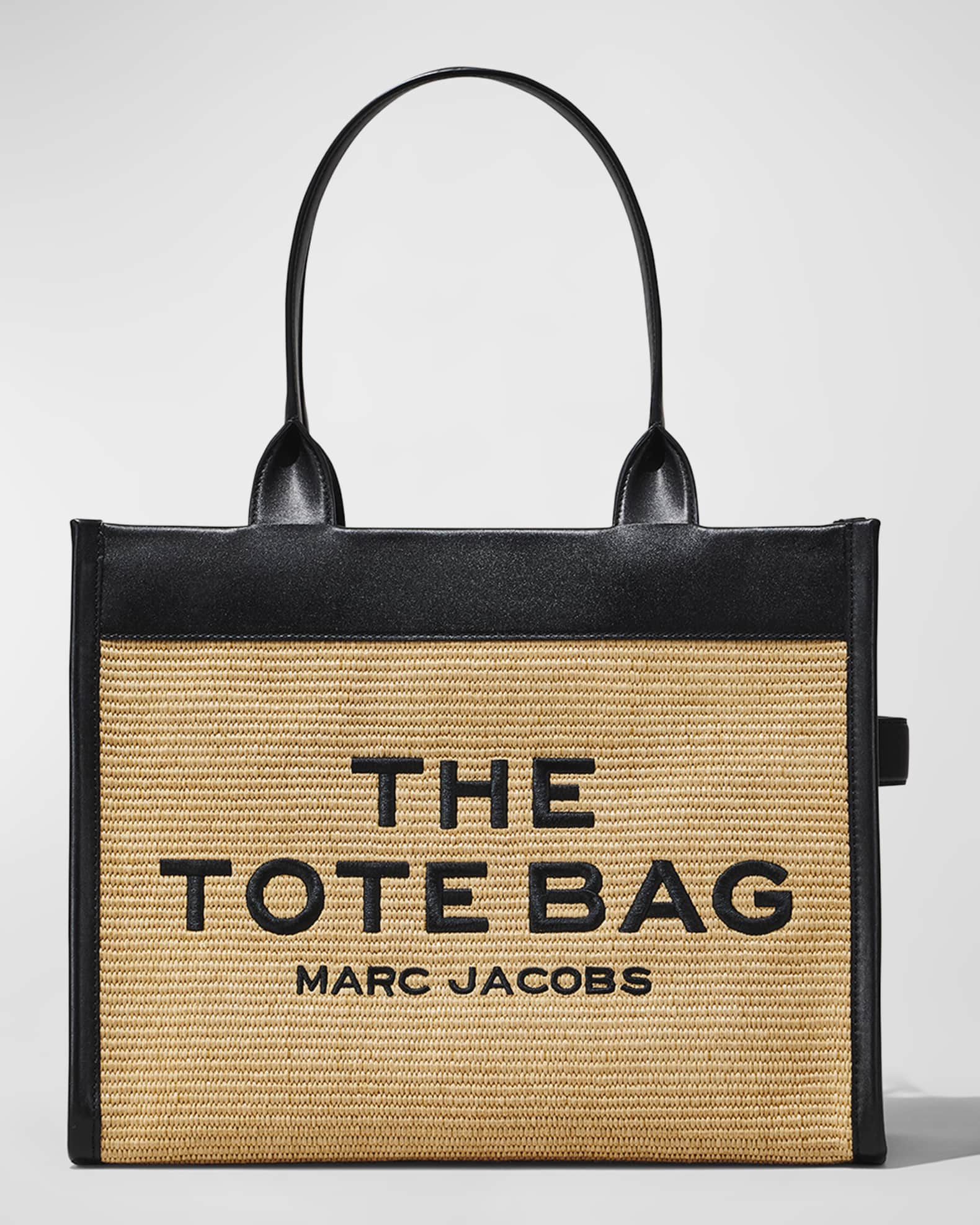 Tory Burch York Buckled Straw Tote Bag, $295, Neiman Marcus