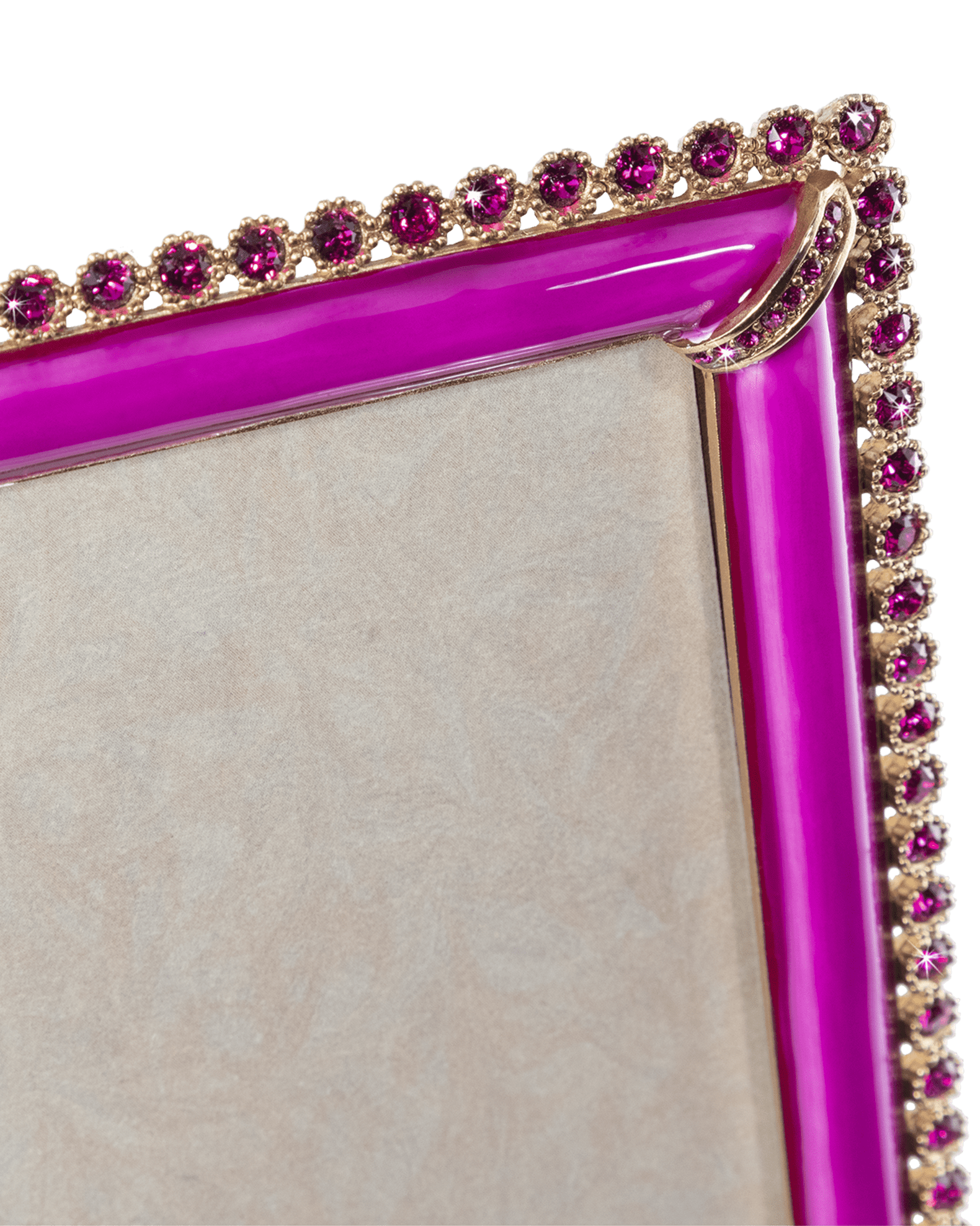 Jay Strongwater Pop Laetitia Stone Edge Frame, 8" x 10" Neiman Marcus