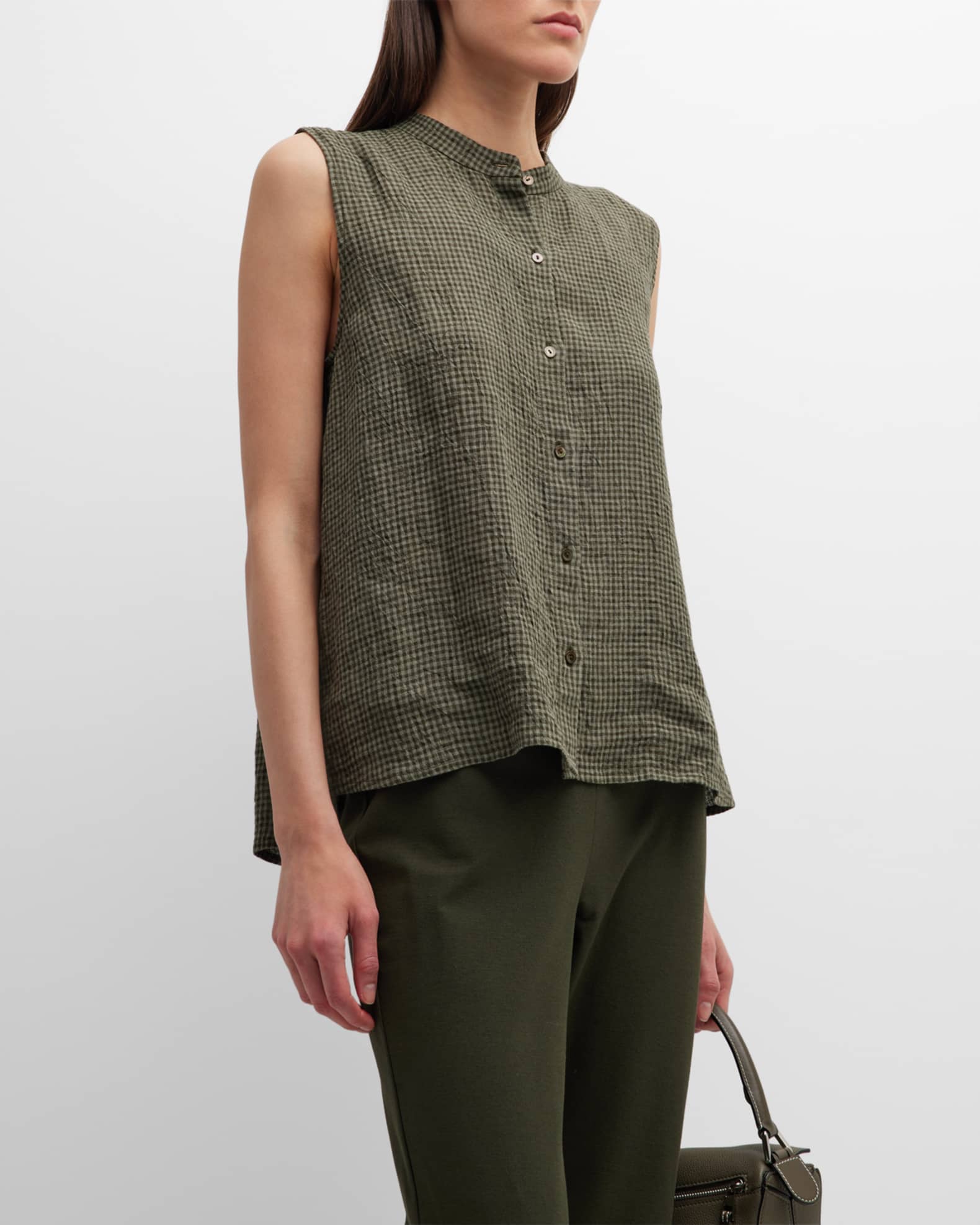 Puckered Linen Collection | Neiman Marcus