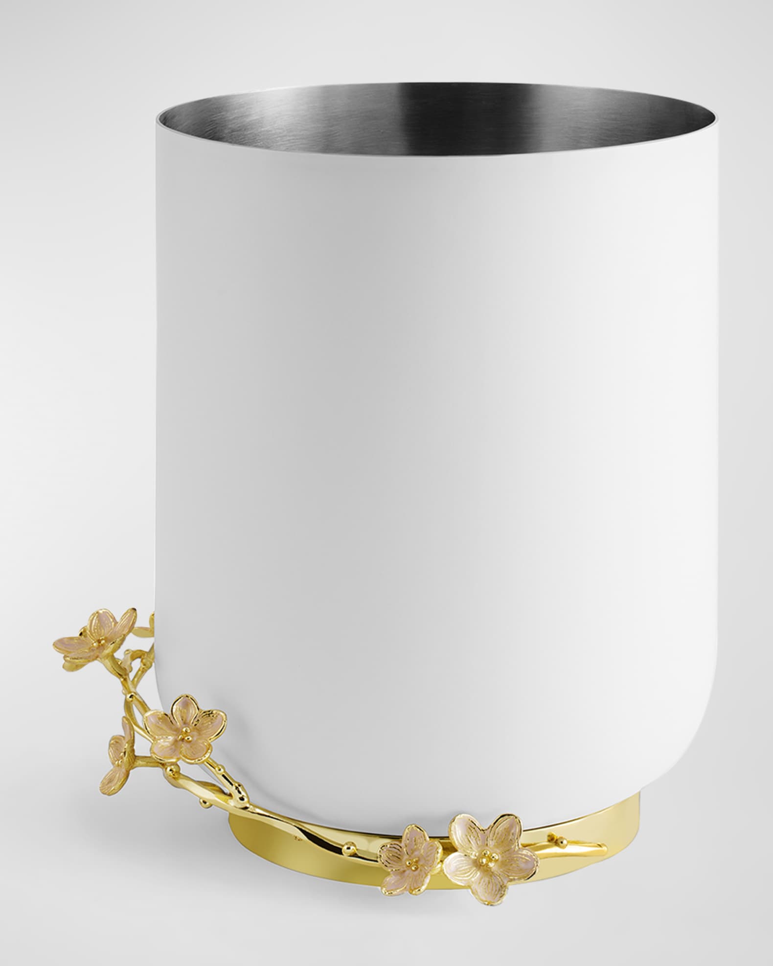 Cherry Blossom Wastebasket 1