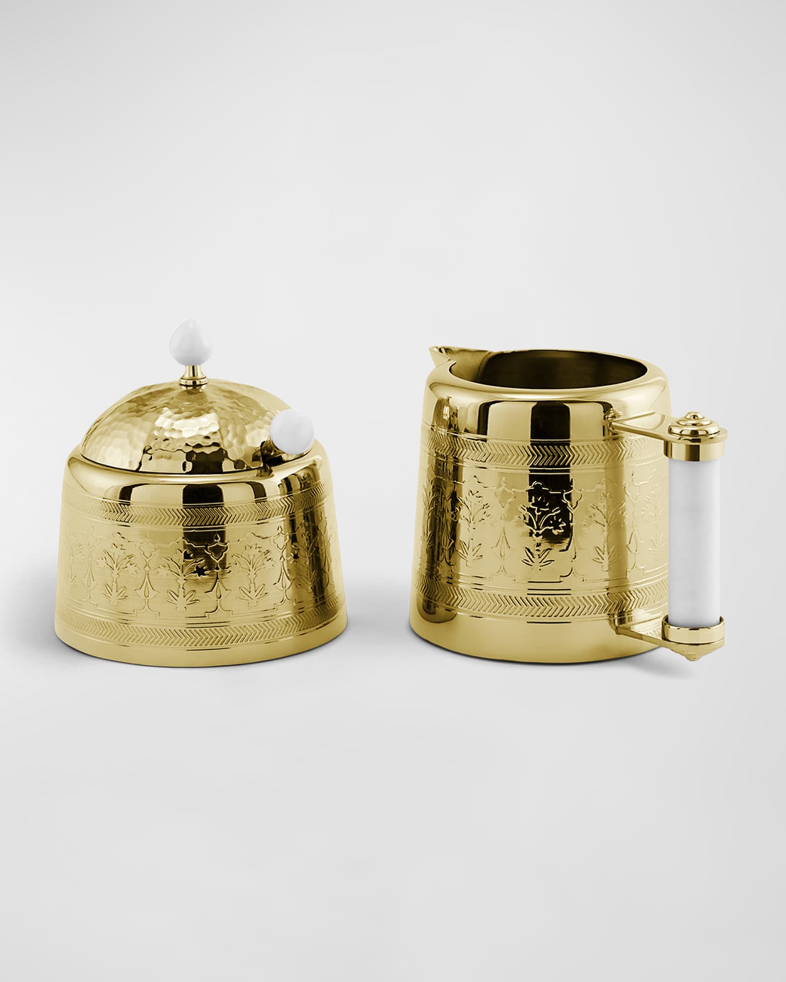 Palace Creamer and Sugar Pot Gold 0