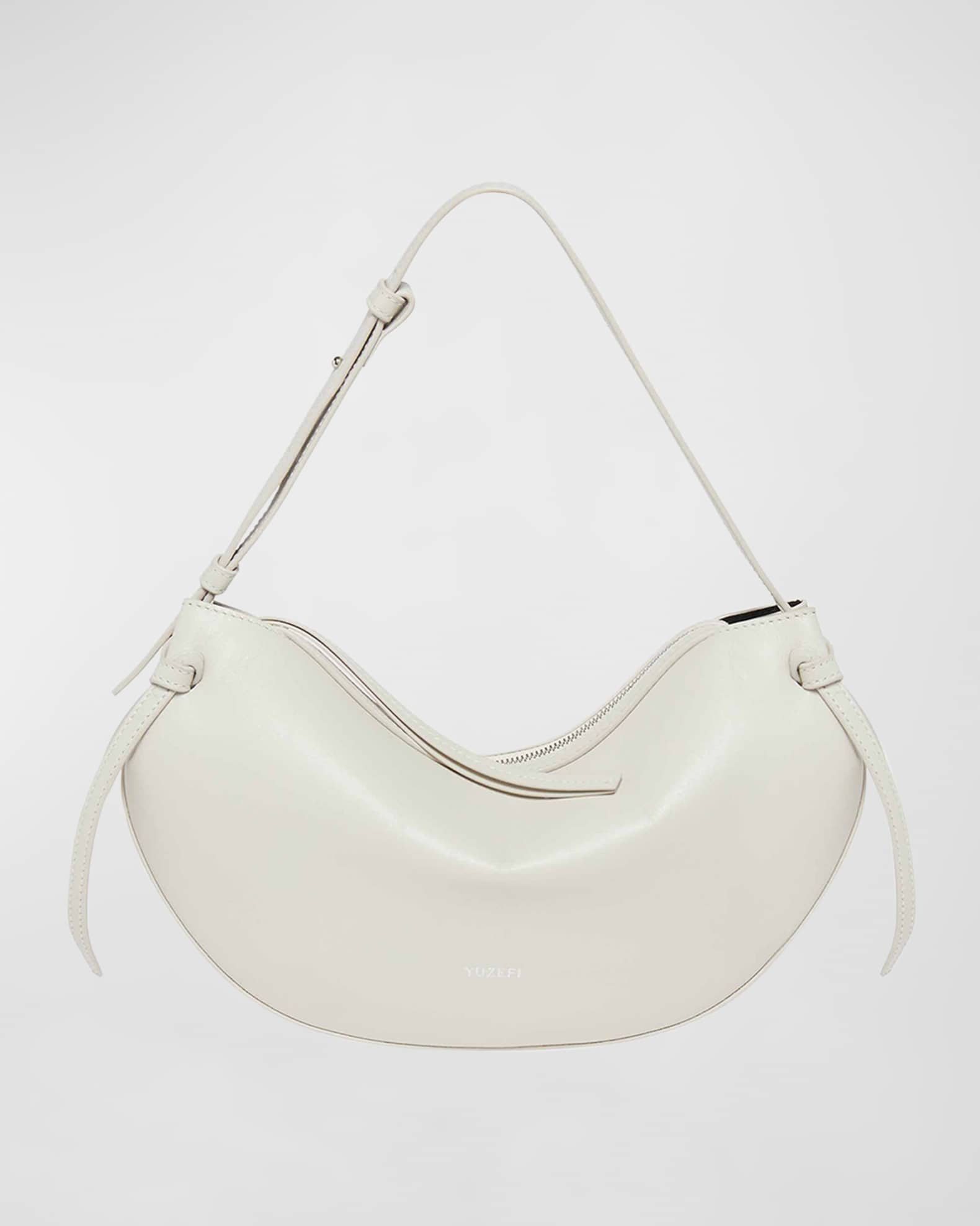 Yuzefi Fortune Cookie Leather Shoulder Bag | Neiman Marcus
