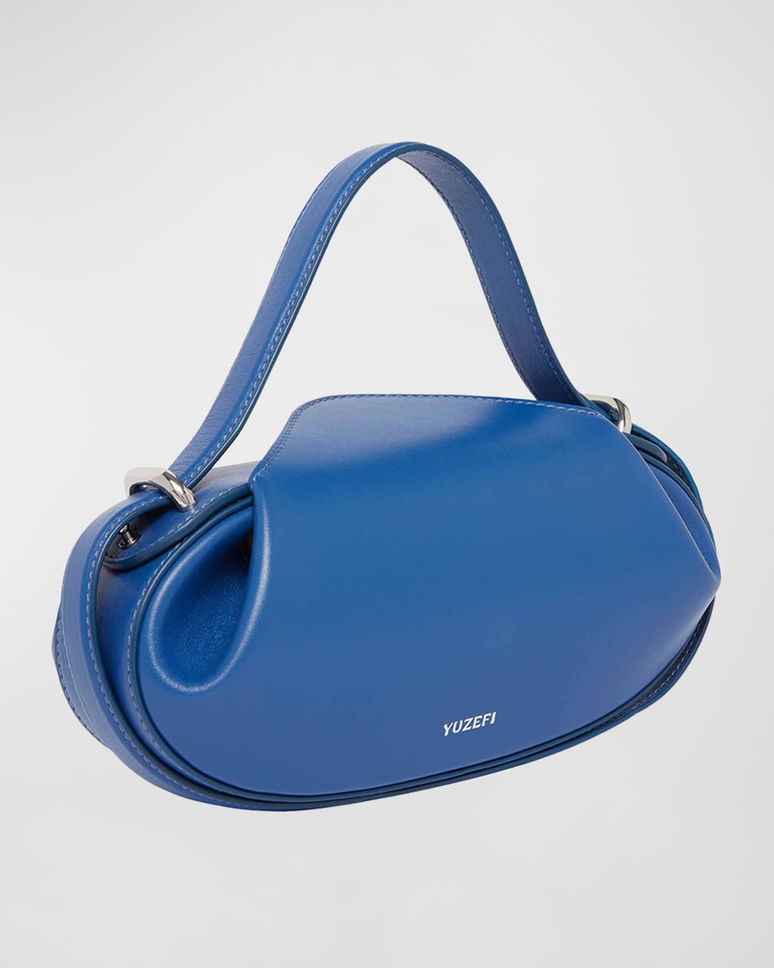 Yuzefi Dinner Roll Leather Shoulder Bag Neiman Marcus