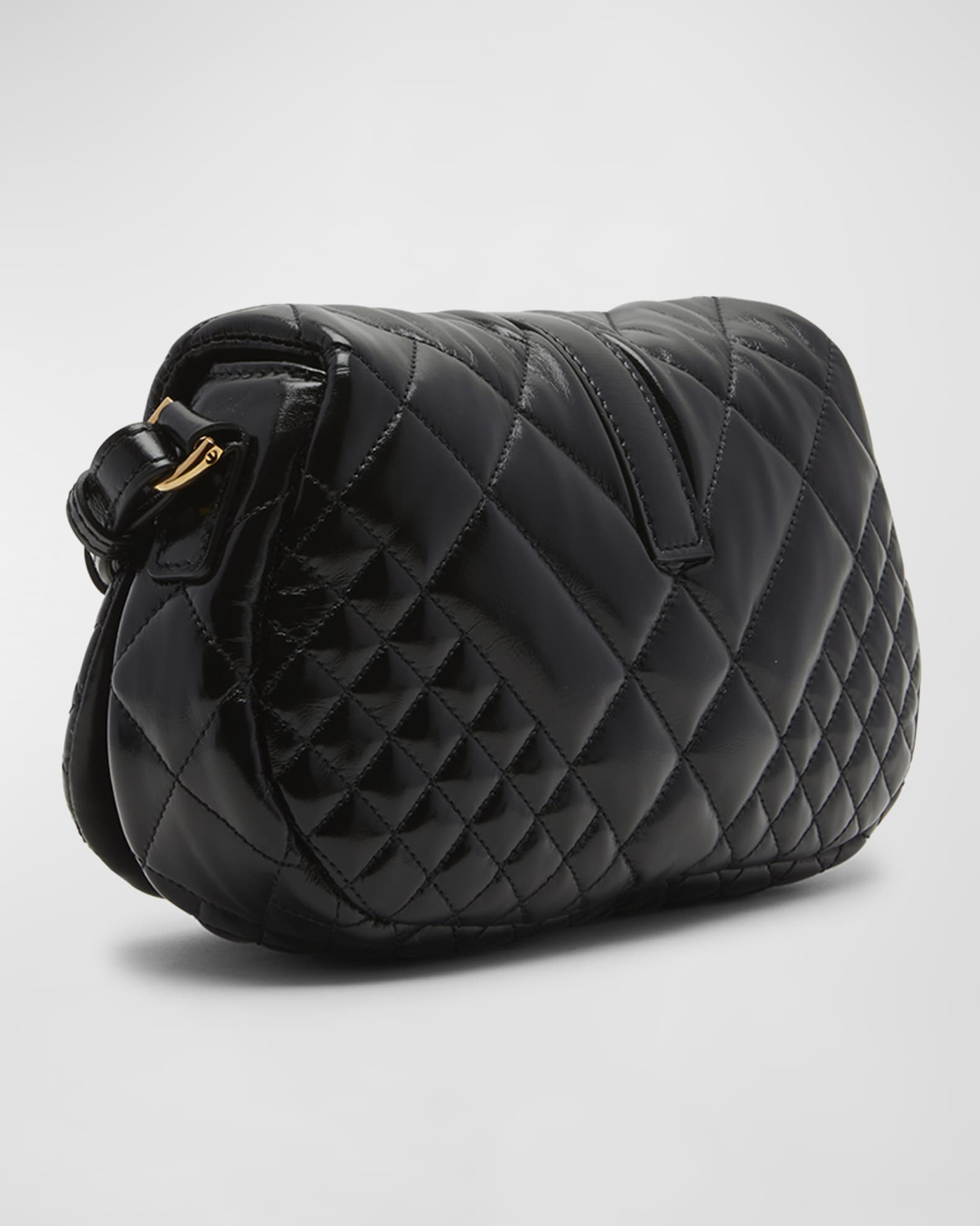 Versace Greca Goddess Medium Quilted Shoulder Bag | Neiman Marcus