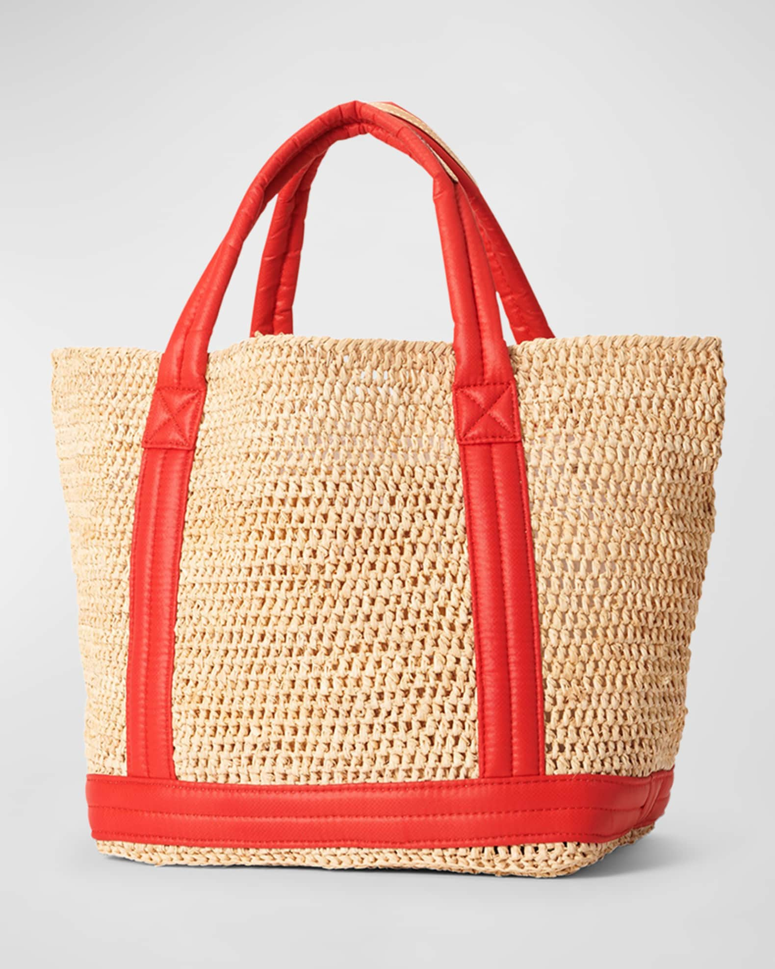 Black Raffia Tote Bag - PEDRO US