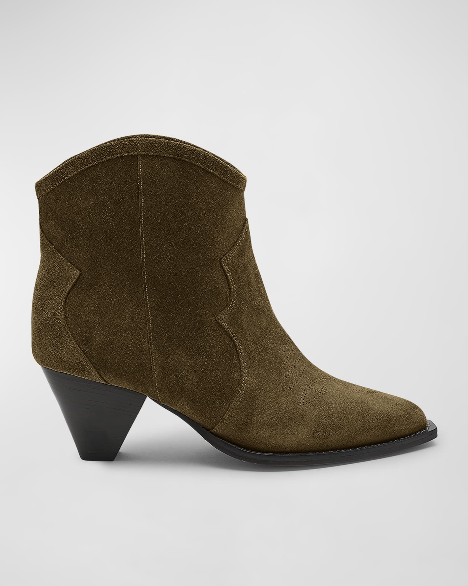 Darizo Suede Western Booties 0