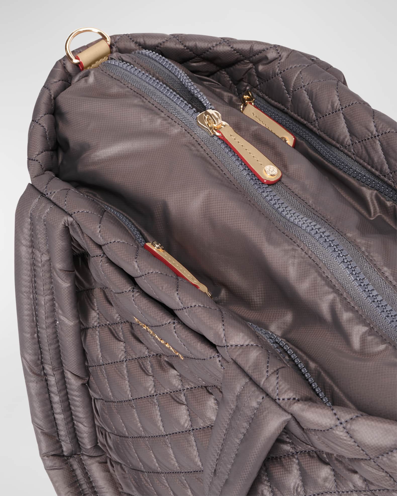 Metro Deluxe Quilted Nylon Tote Bag 1