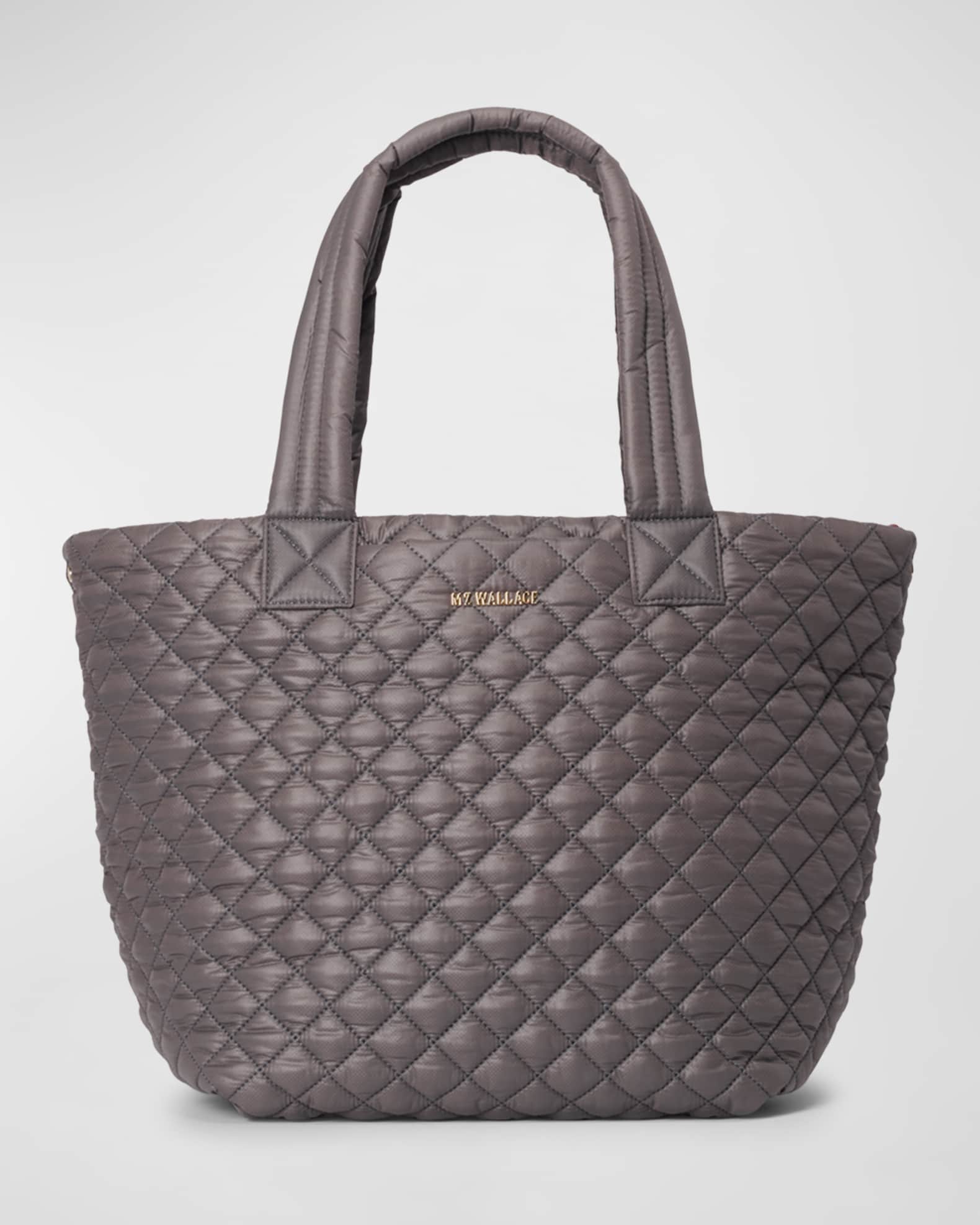 Metro Deluxe Quilted Nylon Tote Bag 0