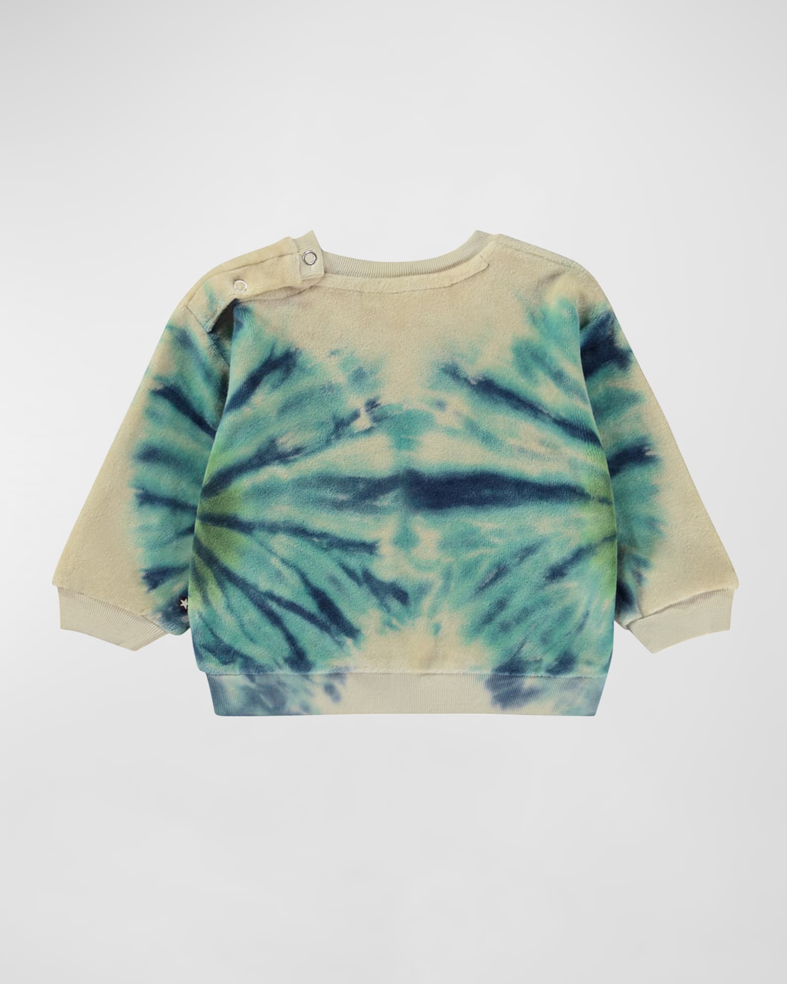 Molo Girl s Dear Tie Dye Print Sweatshirt Size 6M 3 Neiman Marcus
