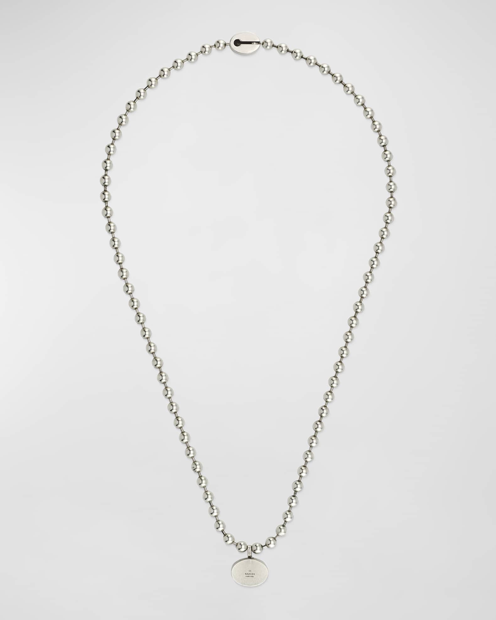 Gucci mens chain necklace clearance
