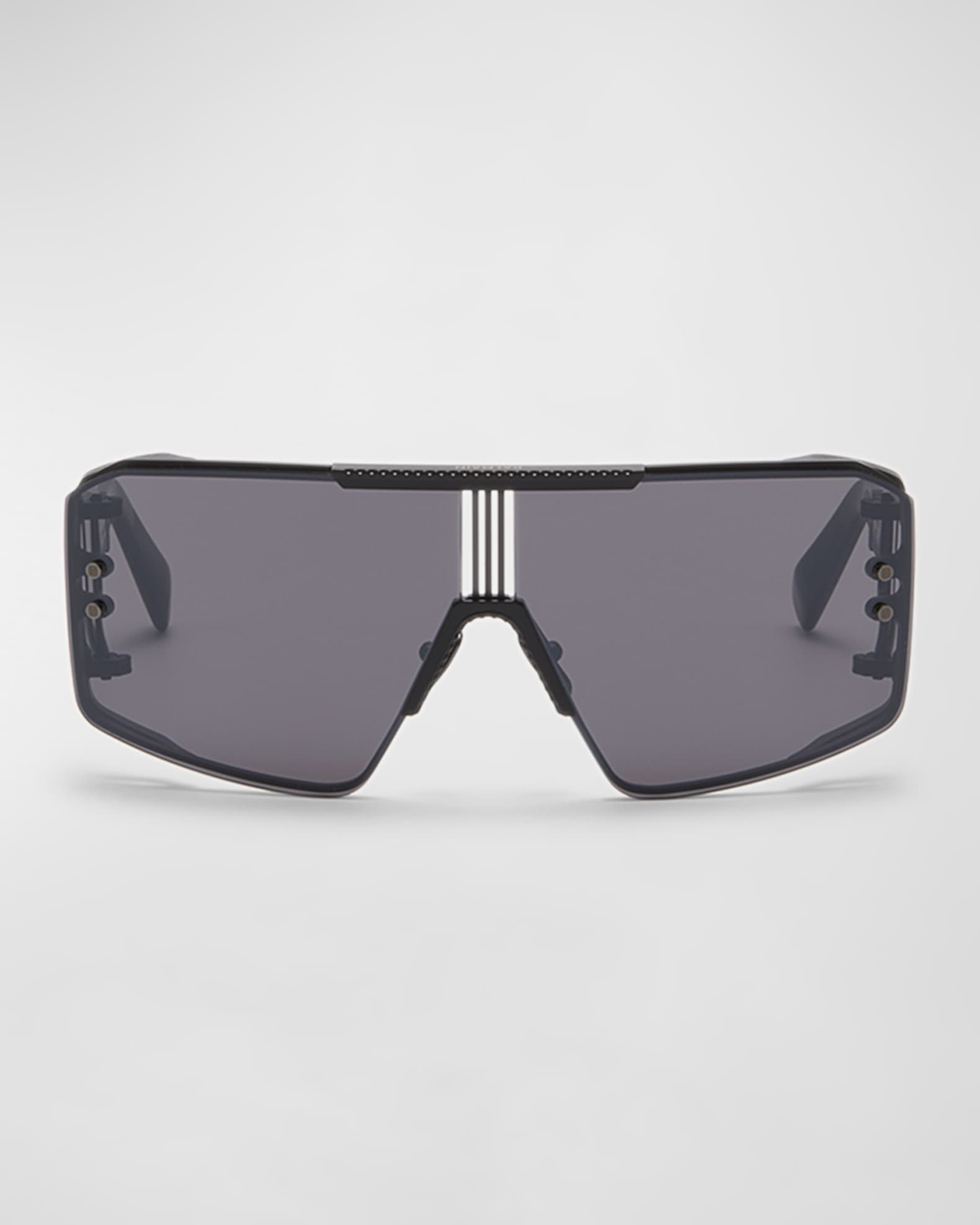 Le Masque Titanium & Acetate Shield Sunglasses  1