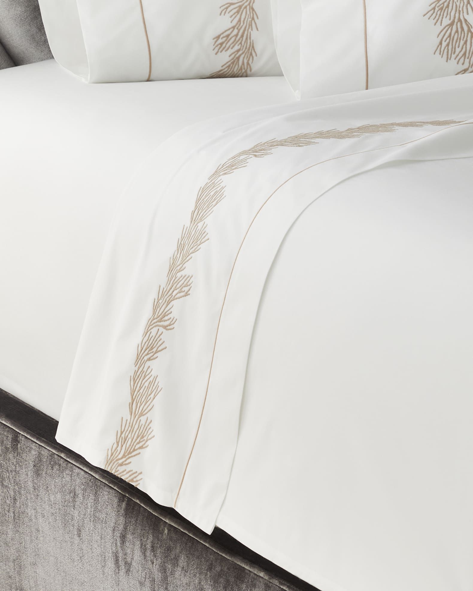 Atoll Full/Queen Flat Sheet 0