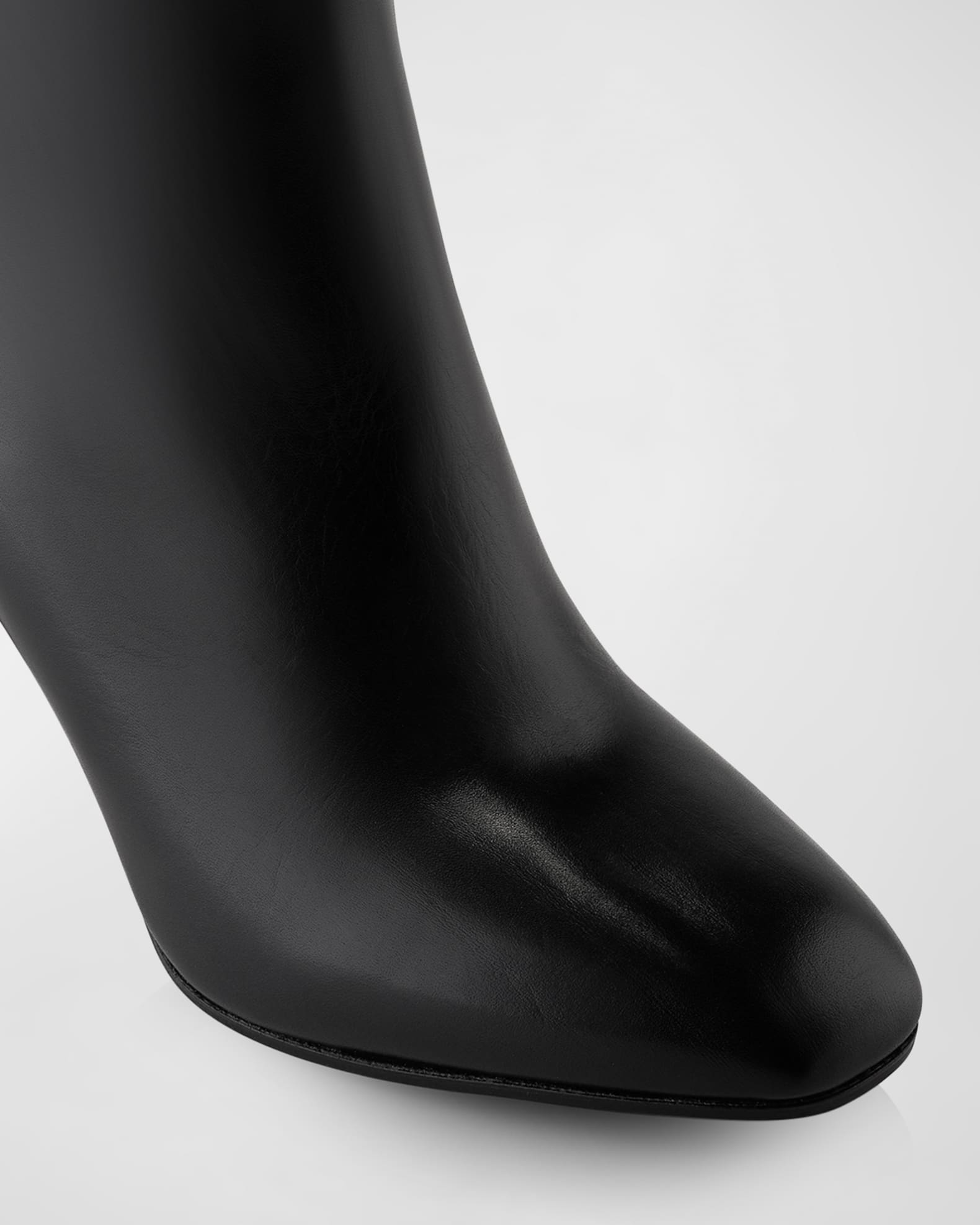 Aquazzura Sellier Calfskin Tall Boots | Neiman Marcus