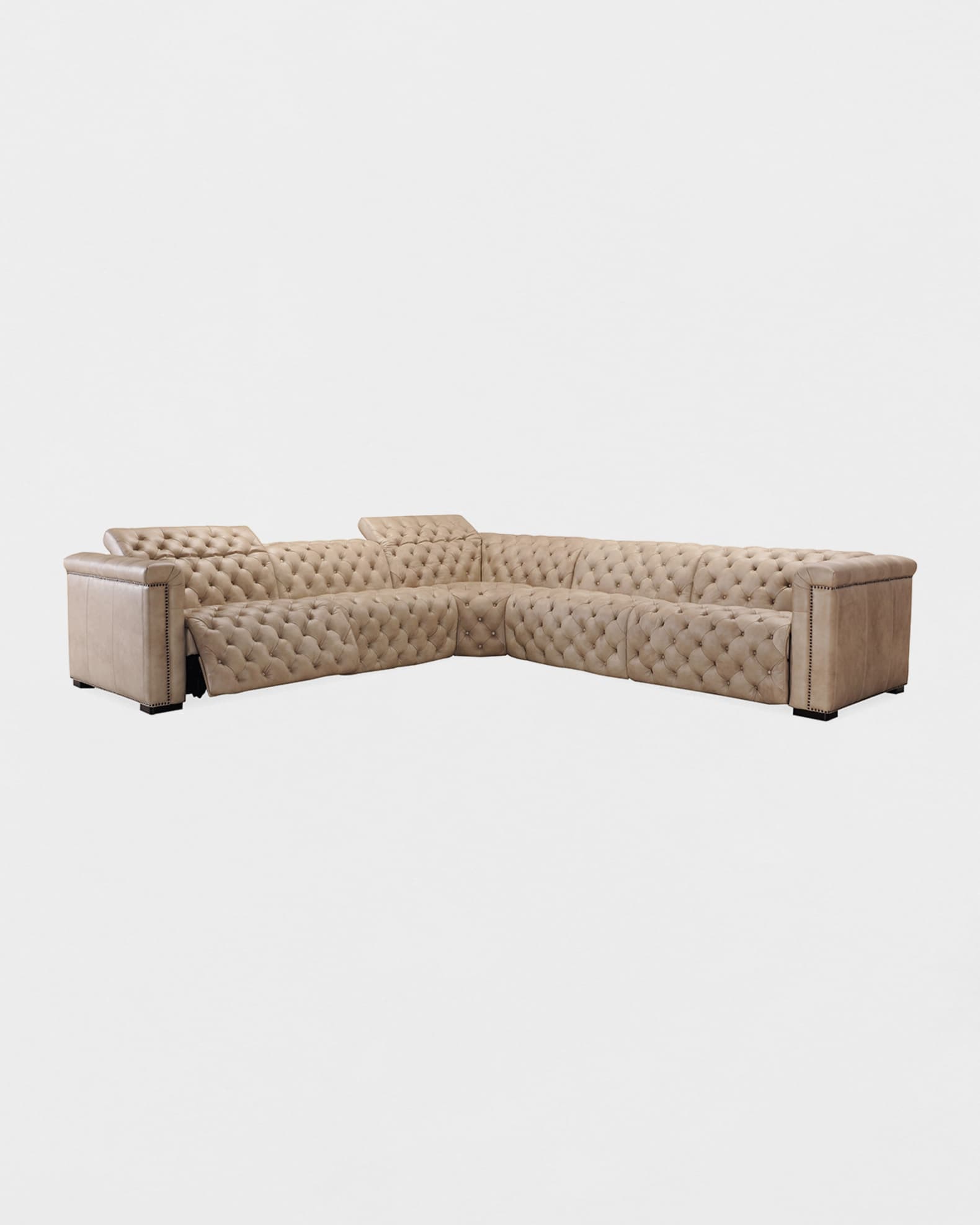 Hooker Furniture Savion Grandier 5 Piece Power Sectional Neiman