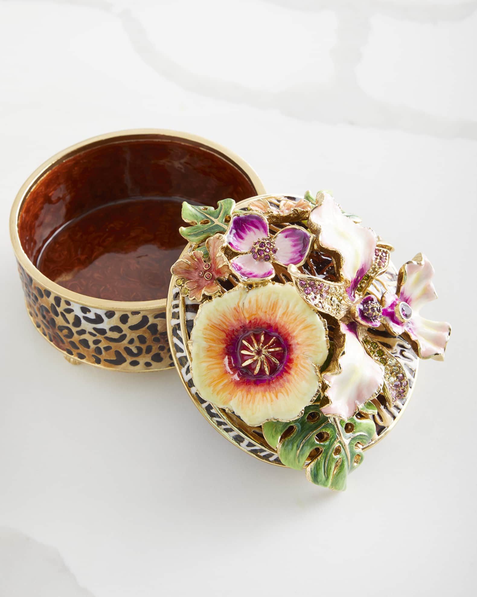 Jay Strongwater Mini Jungle Box | Neiman Marcus