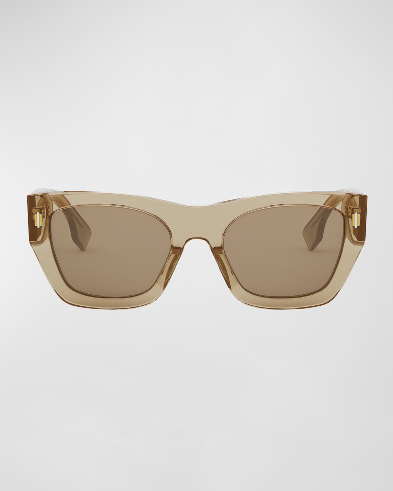 Fendi - Fendi Roma - Cat-Eye Sunglasses - Havana - Sunglasses