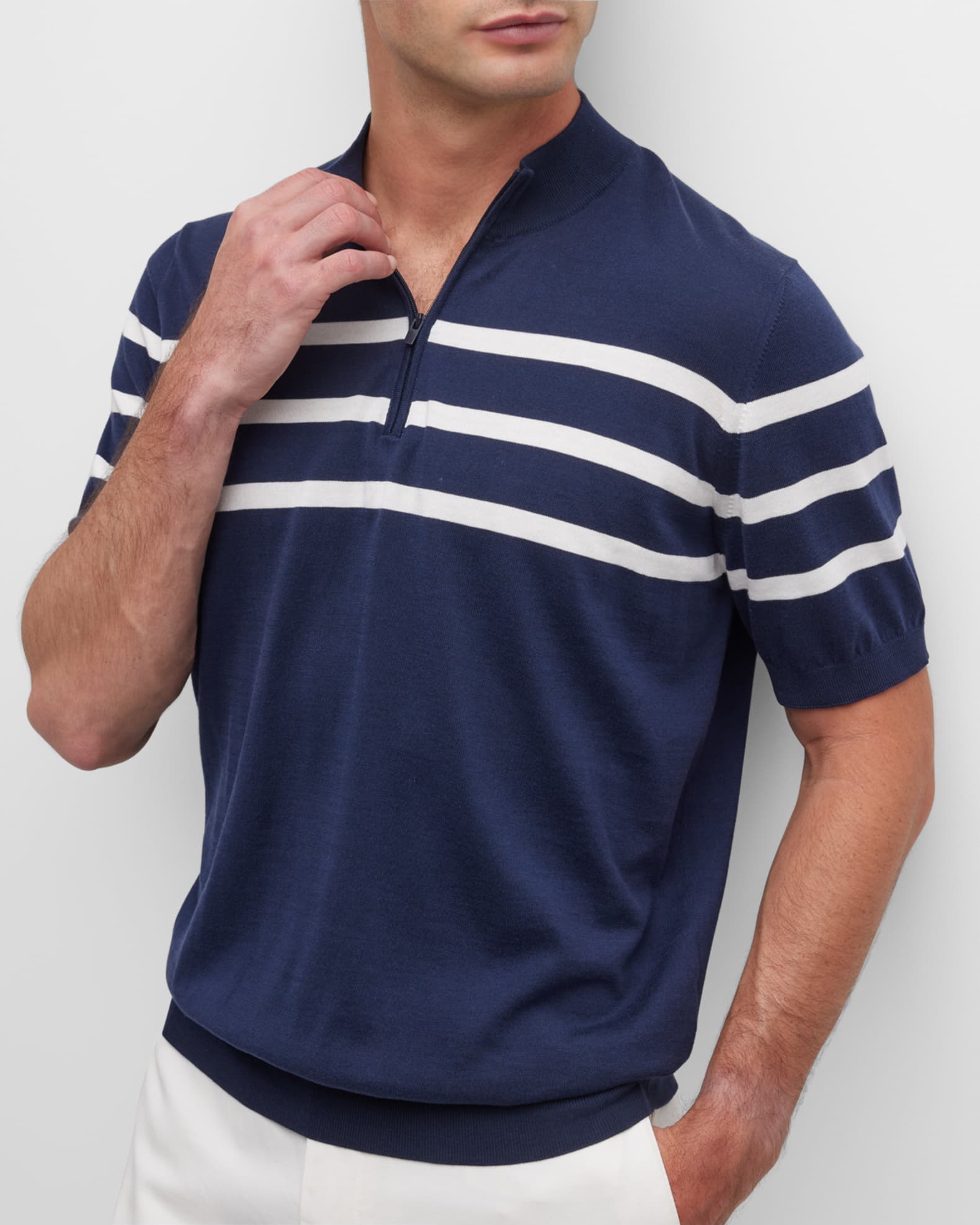 激安正規品 Brunello Cucinelli クチネリロゴ/コットンポロ S