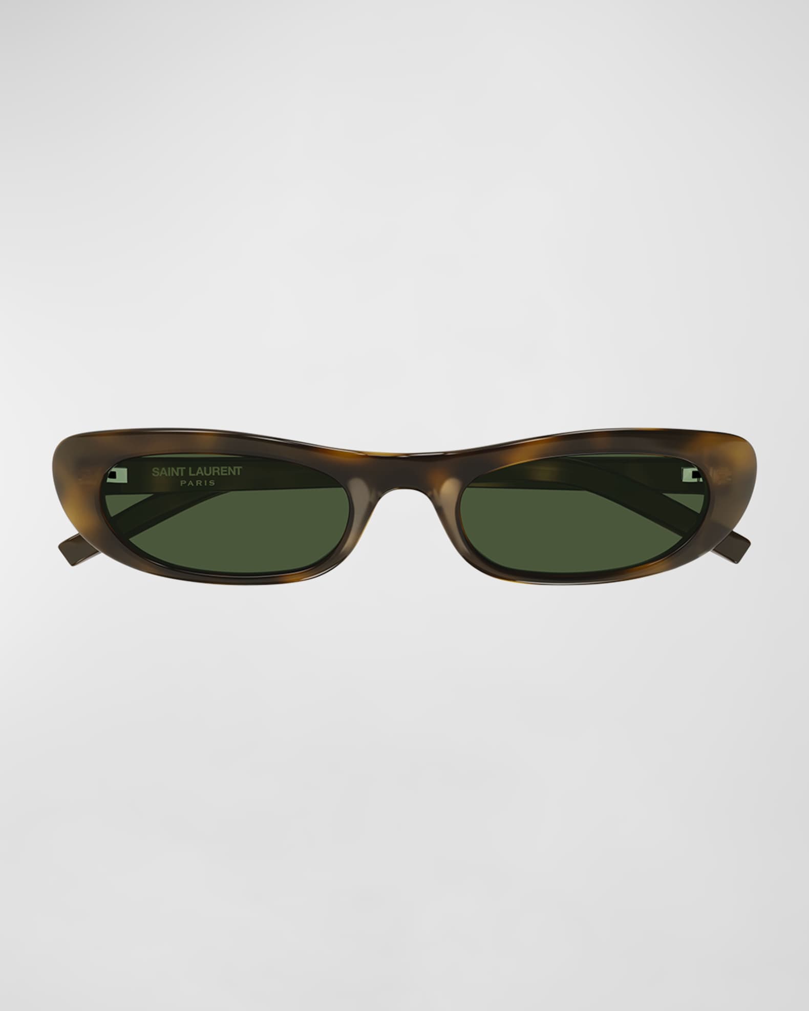 Saint Laurent Surf Square Acetate Sunglasses Ivory, $139, Last Call by  Neiman Marcus