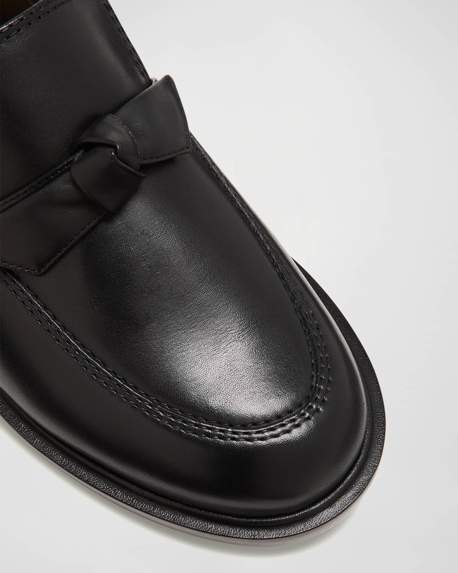 Alexandre Birman Clarita Chunky Leather Loafers | Neiman Marcus