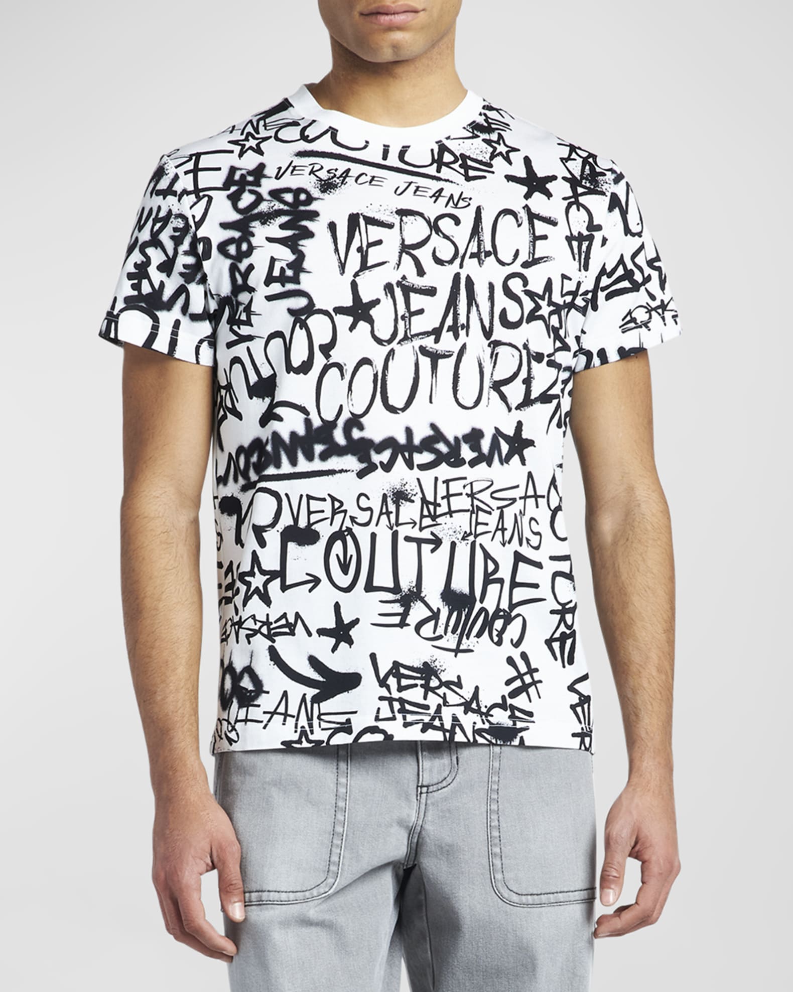 Versace couture t shirt sale