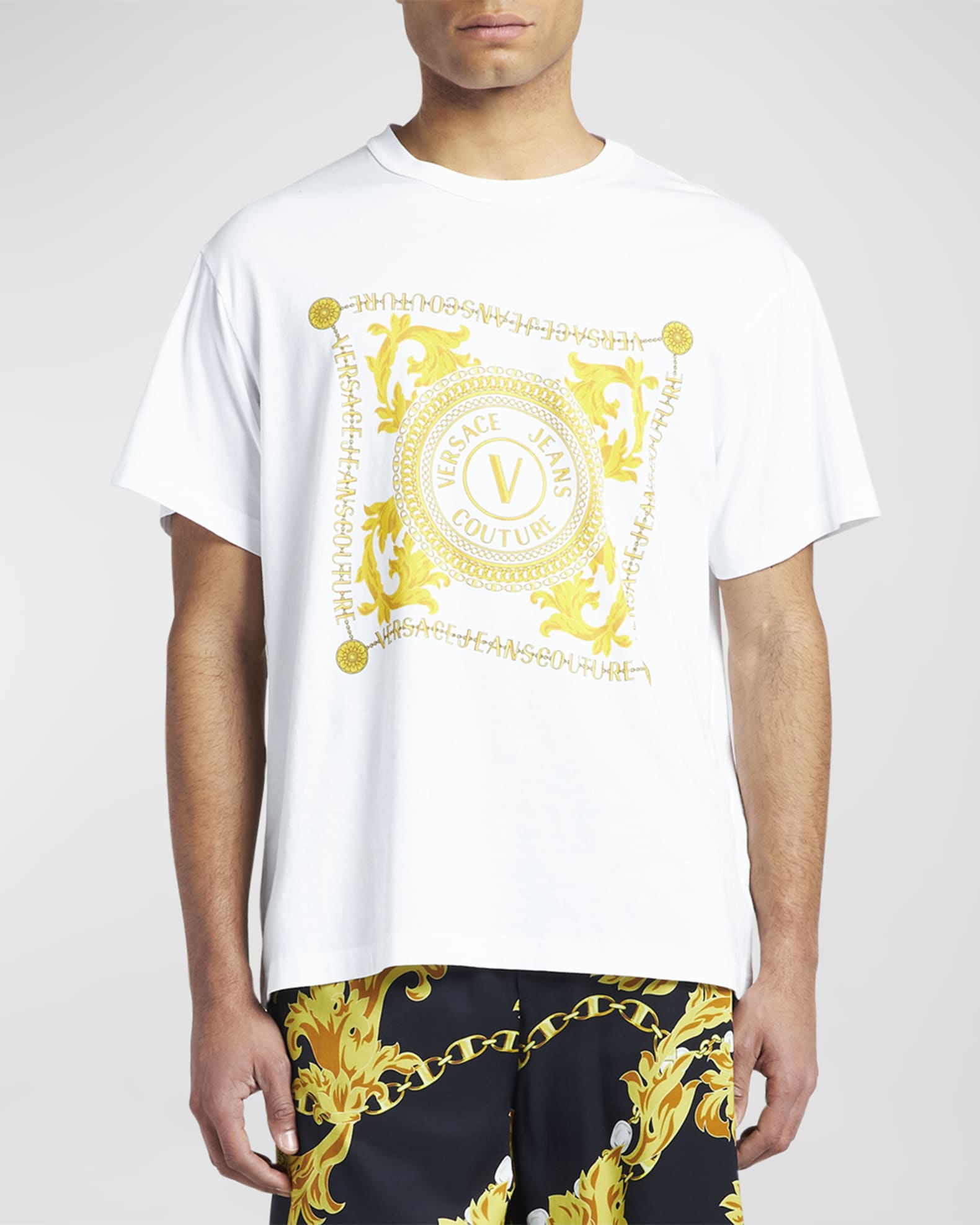Versace jeans t shirt best sale