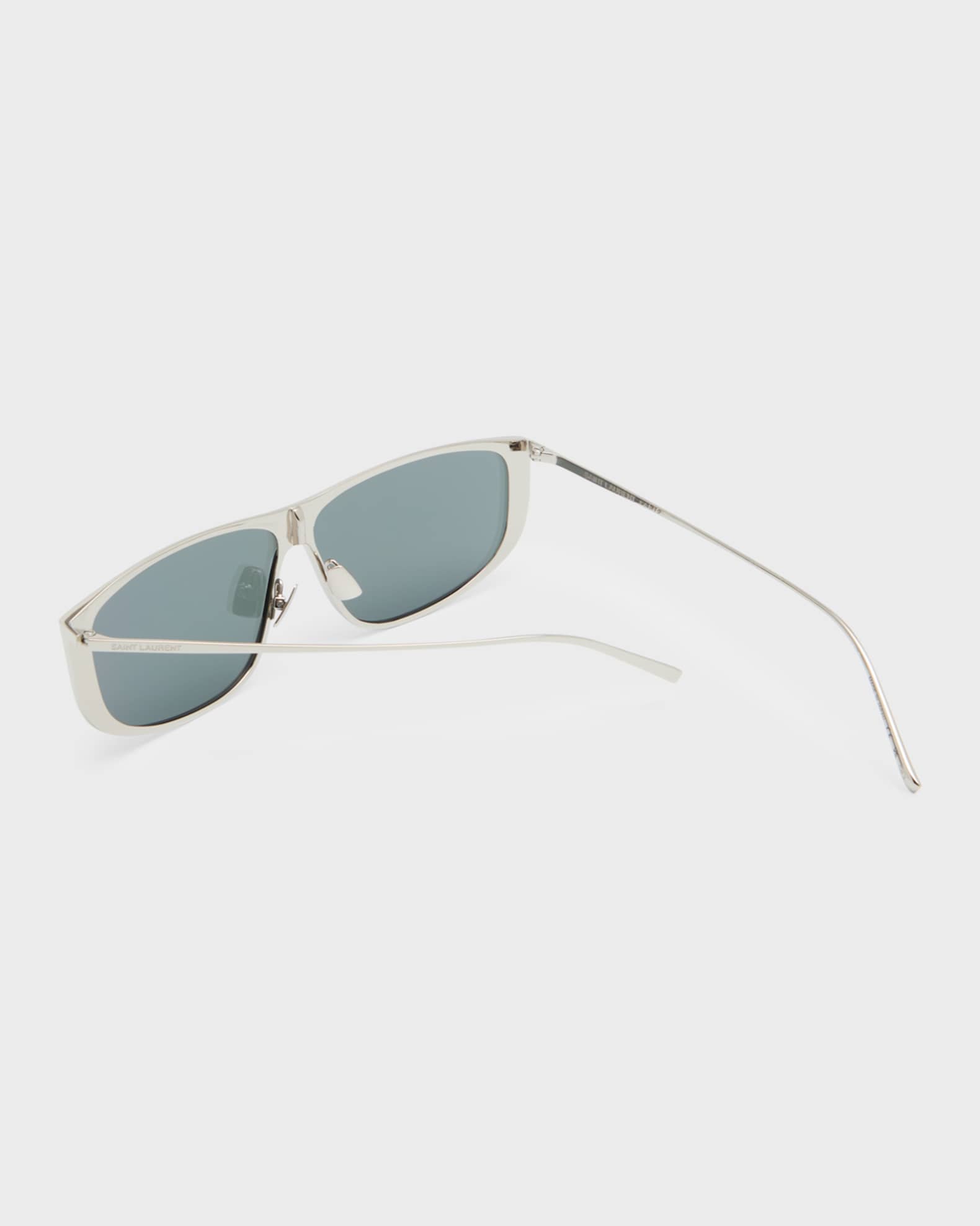 Men's Sl 605 Metal Rectangle Sunglasses 1