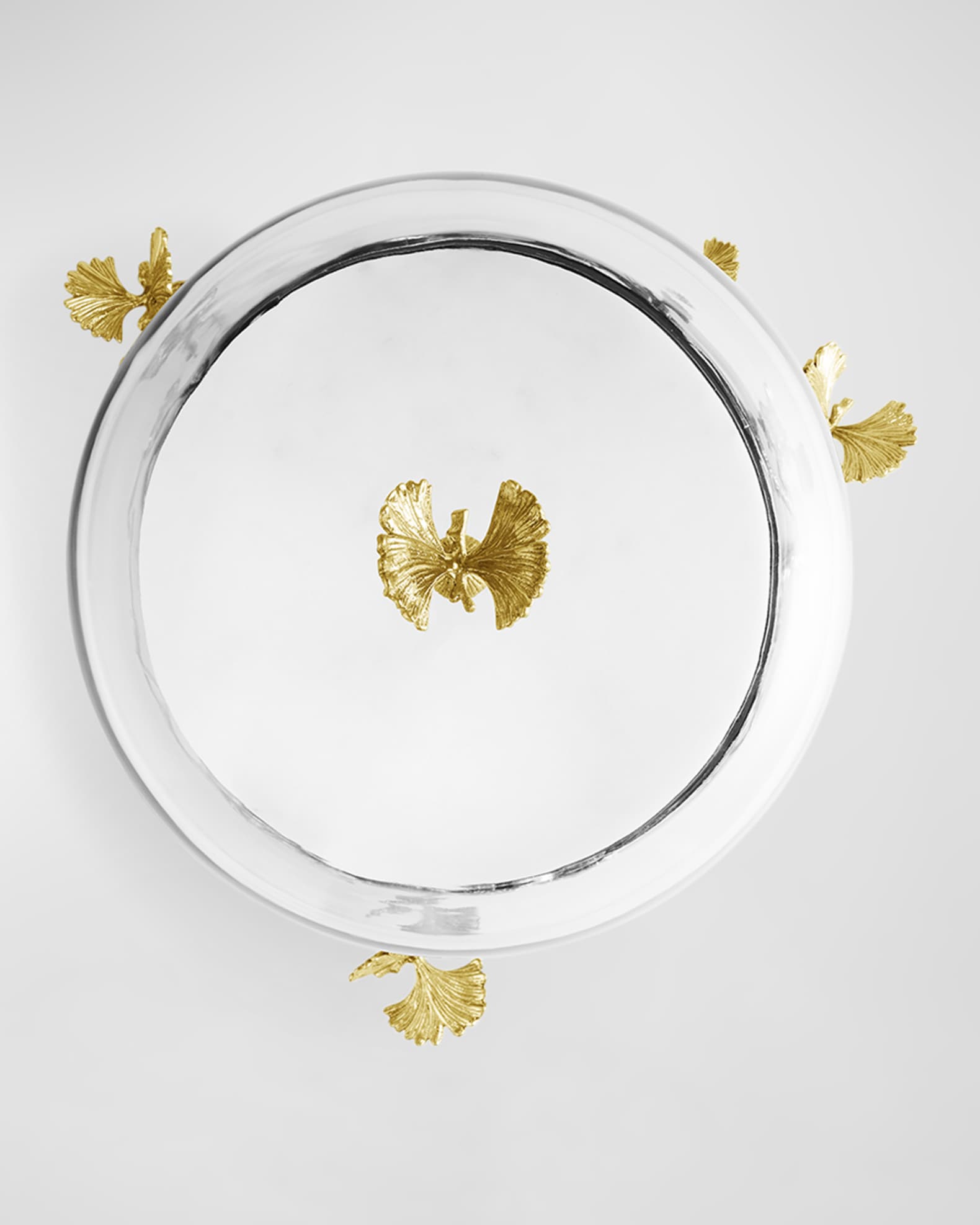 Michael Aram Butterfly Ginkgo Cake Stand With Dome Neiman Marcus