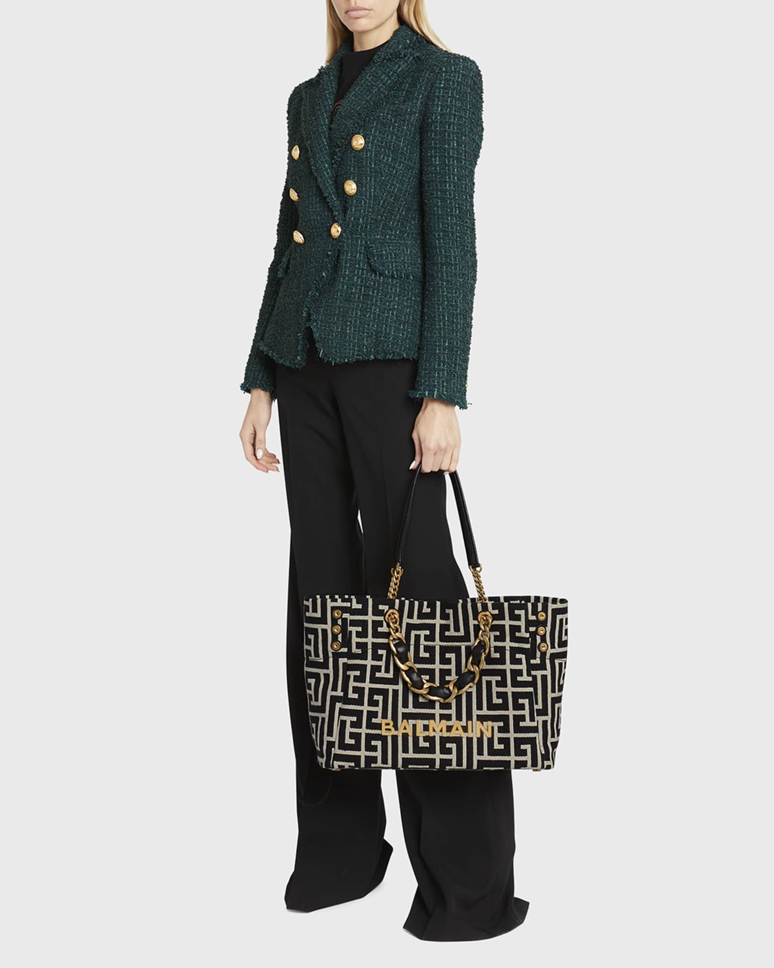 Balmain Soft Cabas Small Shopping Bag main image 1