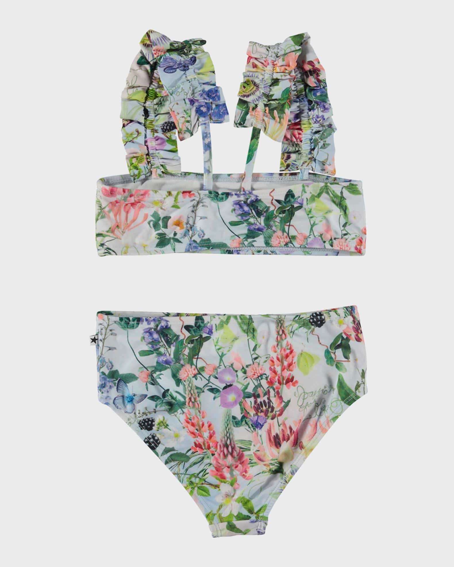Molo floral-printed swim top - Multicolour