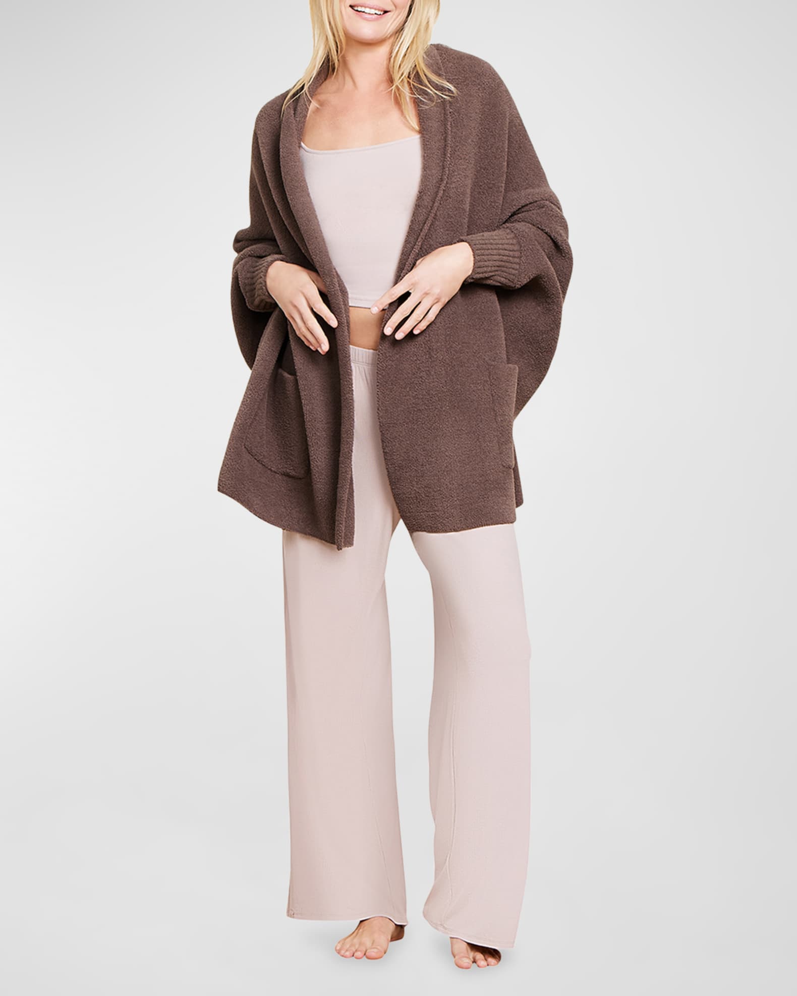 Barefoot Dreams CozyChic Blanket Wrap Neiman Marcus
