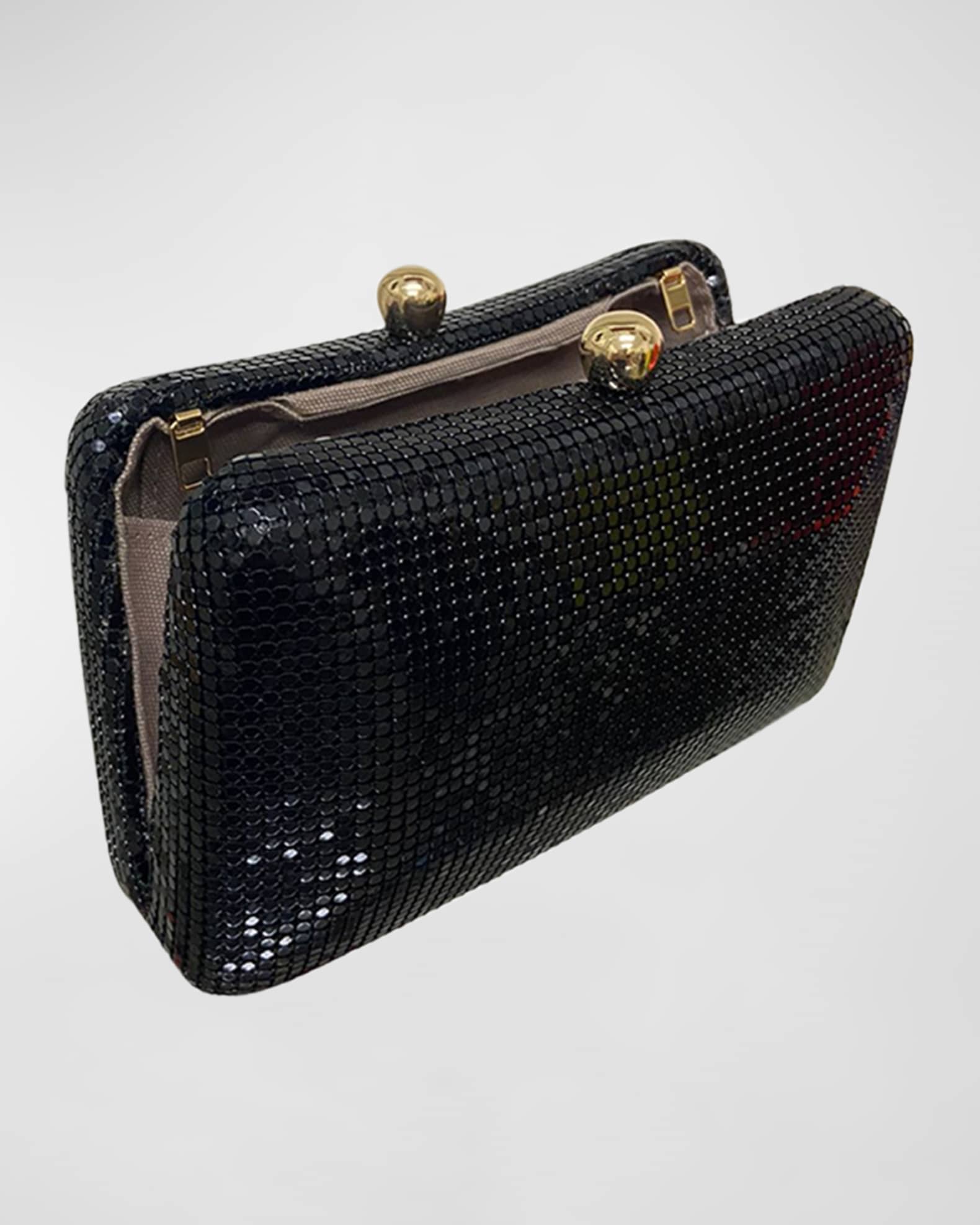 Serpui Charlotte Embellished Stainless Steel Shoulder Bag | Neiman Marcus