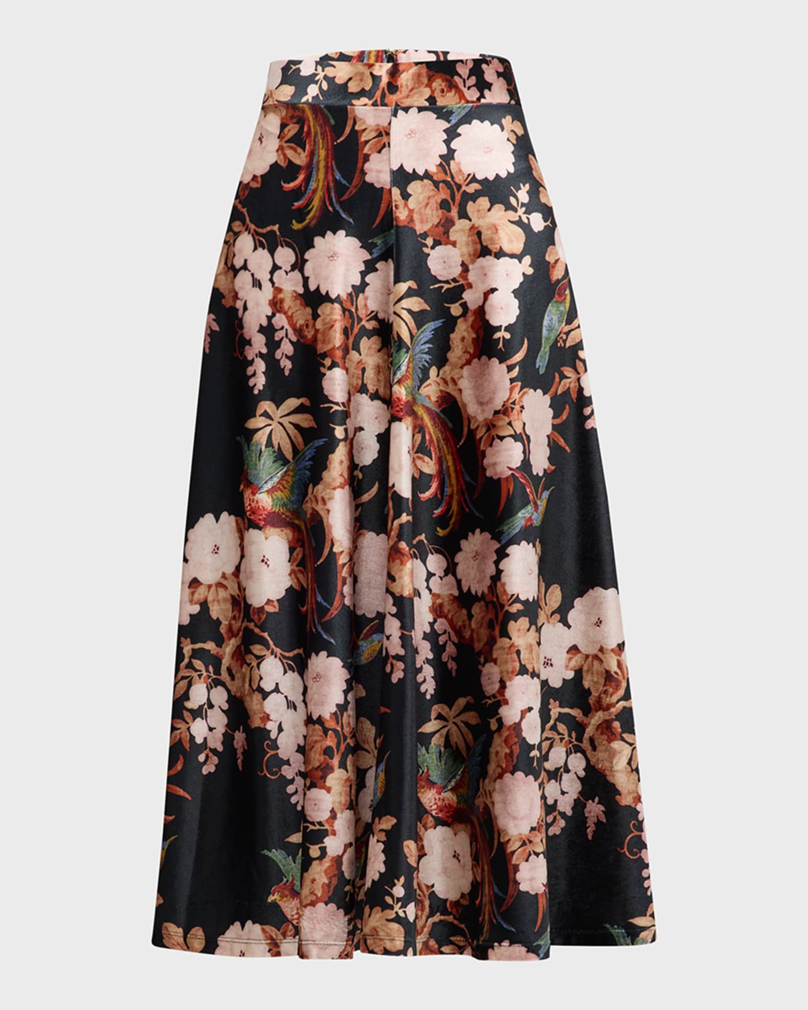 Carla Floral Midi Skirt main image 1