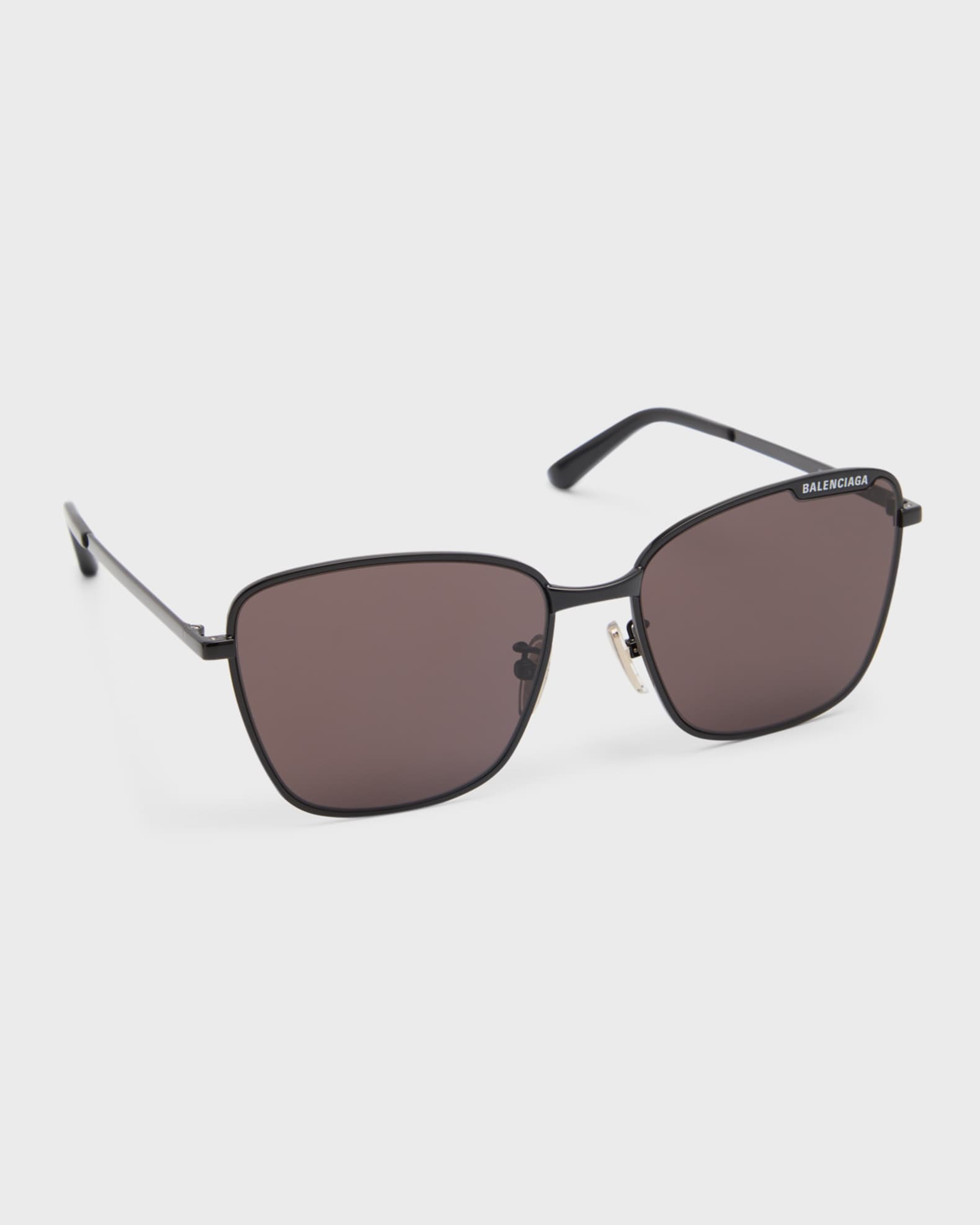 Balenciaga BB0279SA Metal Alloy Butterfly Sunglasses | Neiman Marcus