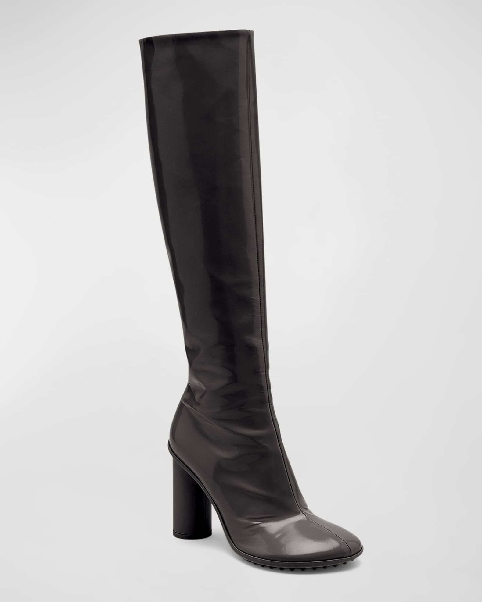 Atomic Lambskin Leather Boots  1