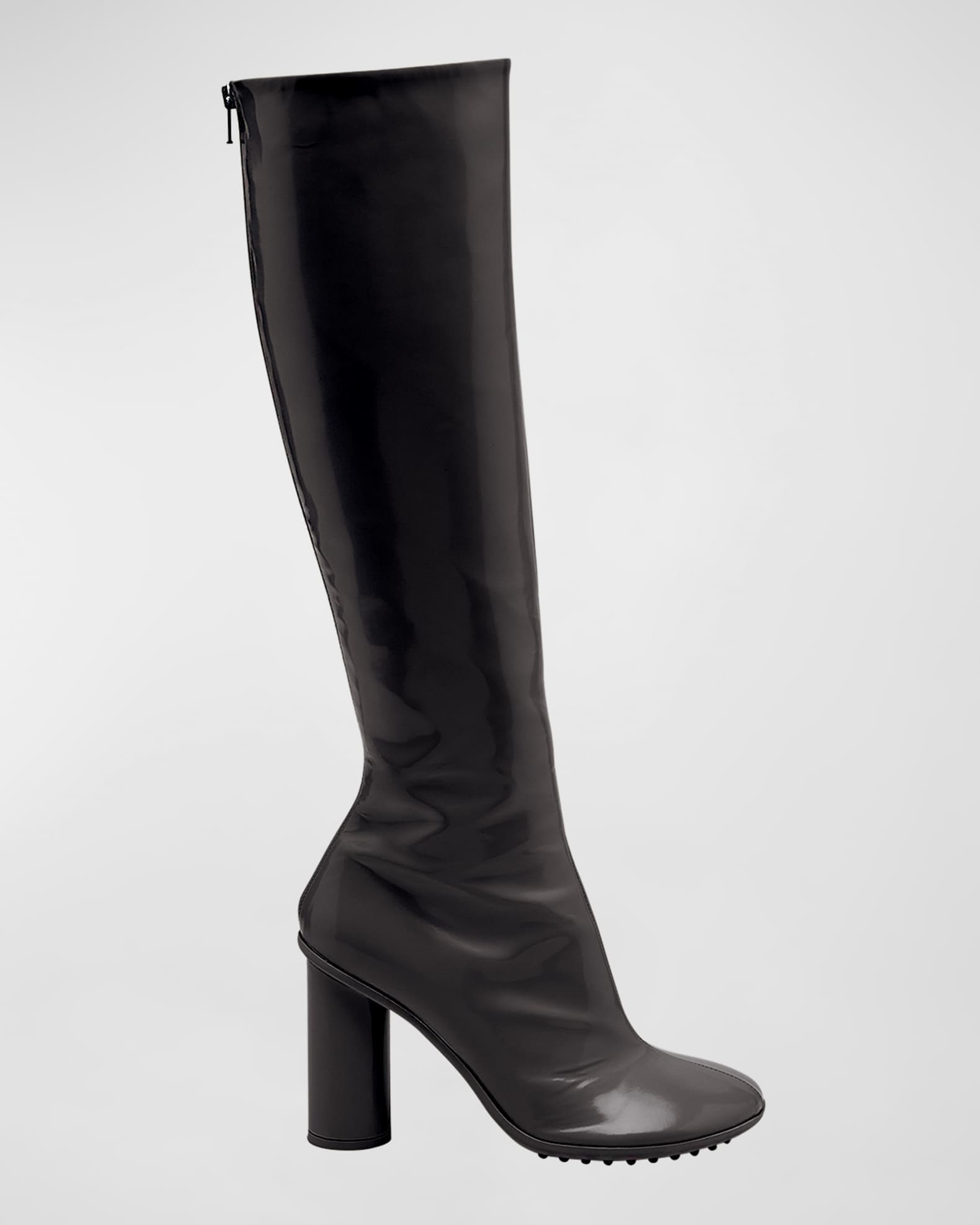 Atomic Lambskin Leather Boots  0