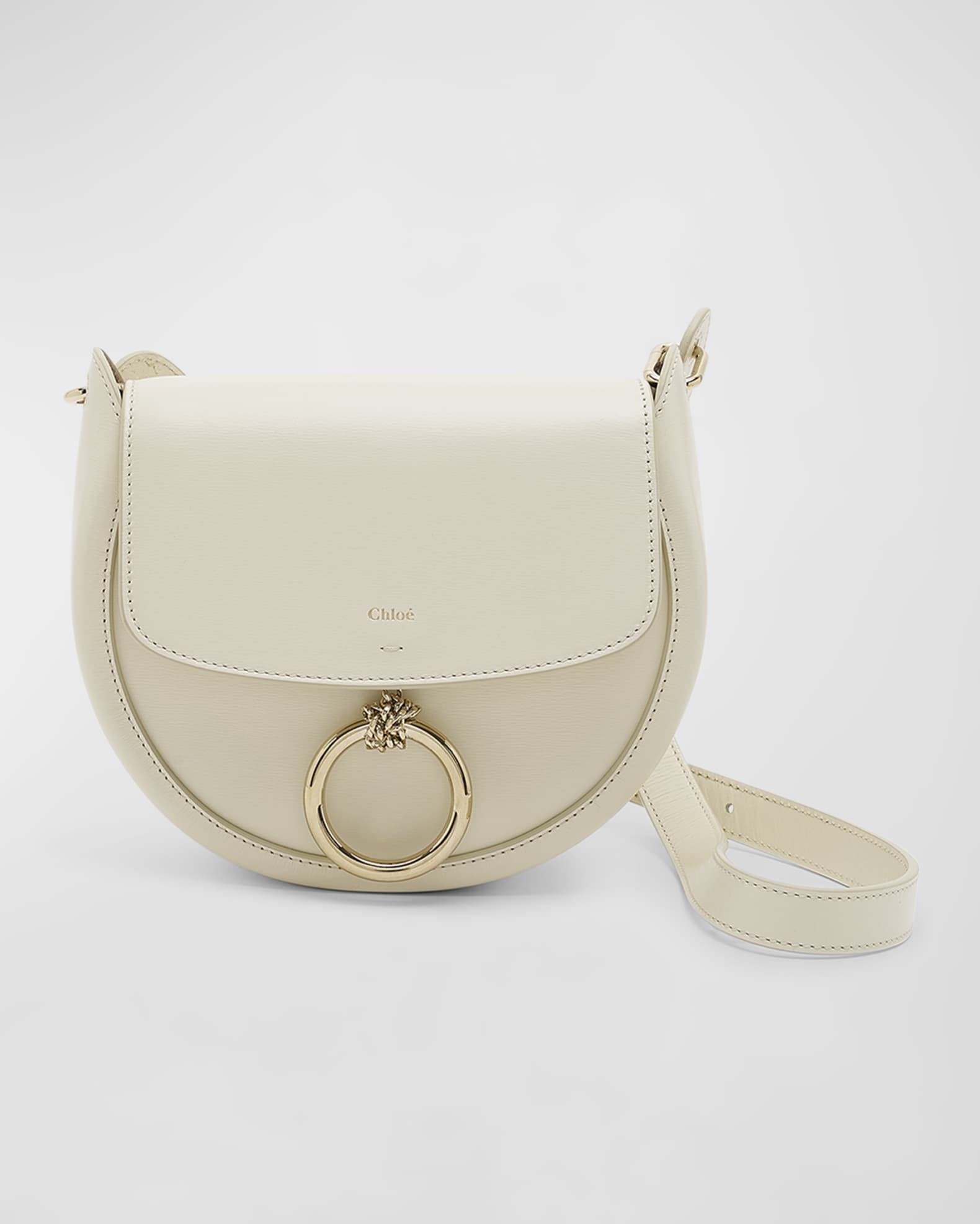 Chloe Arlene Small Saddle Crossbody Bag